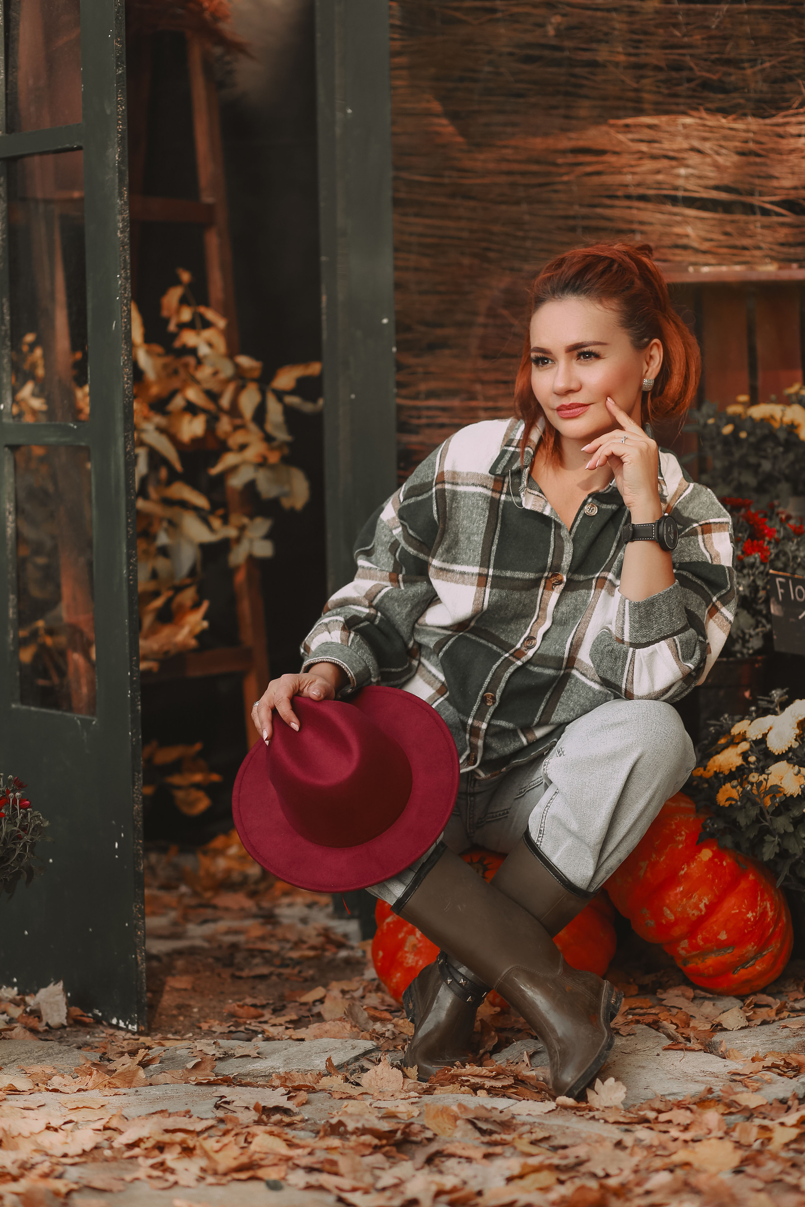 Осенняя съемка в локации Ферма. Иванова Ирина Свадебный и семейный фотограф г. Уфа