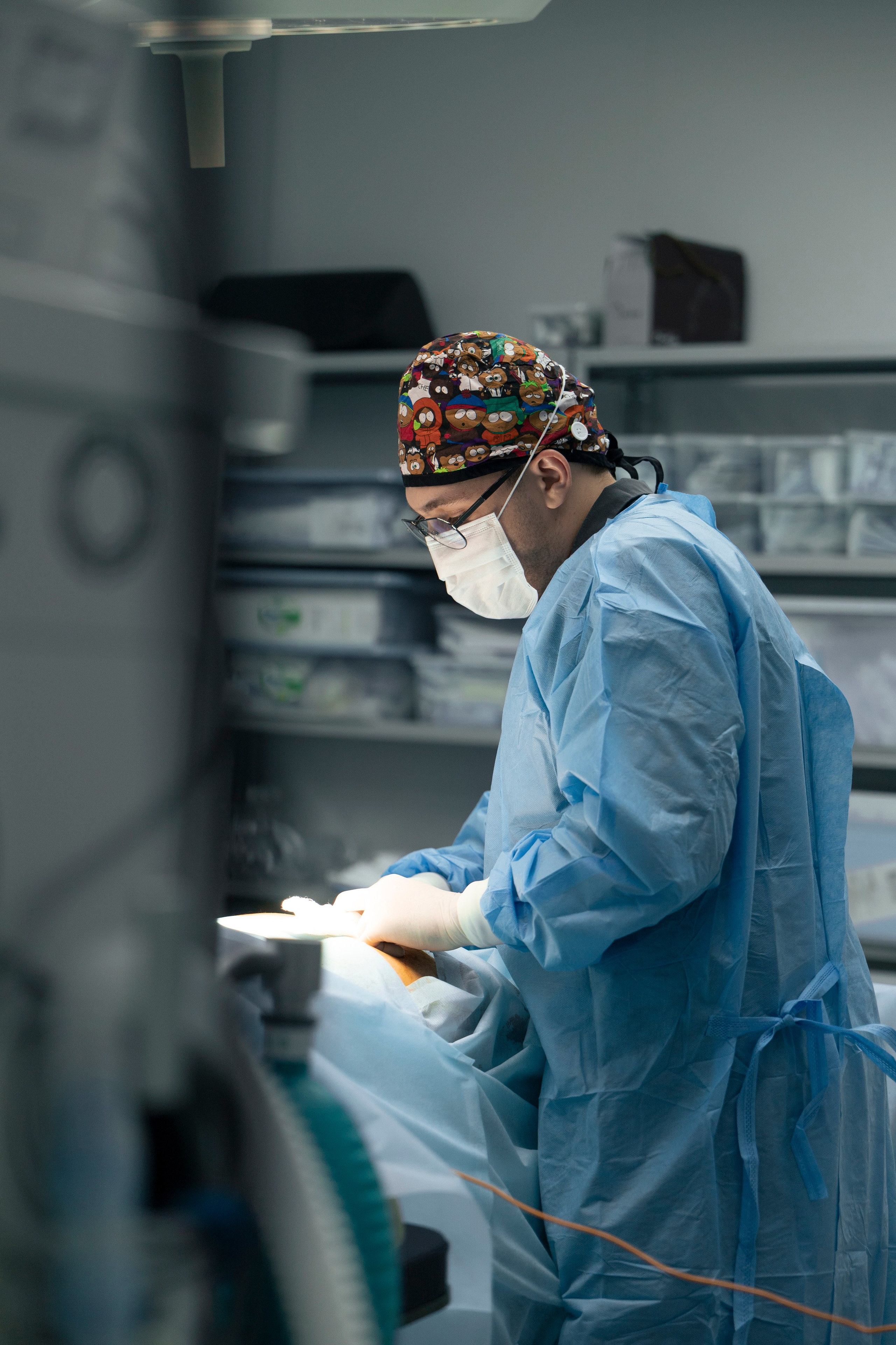 Контент съемка для хирурга. Агенство визуального контента