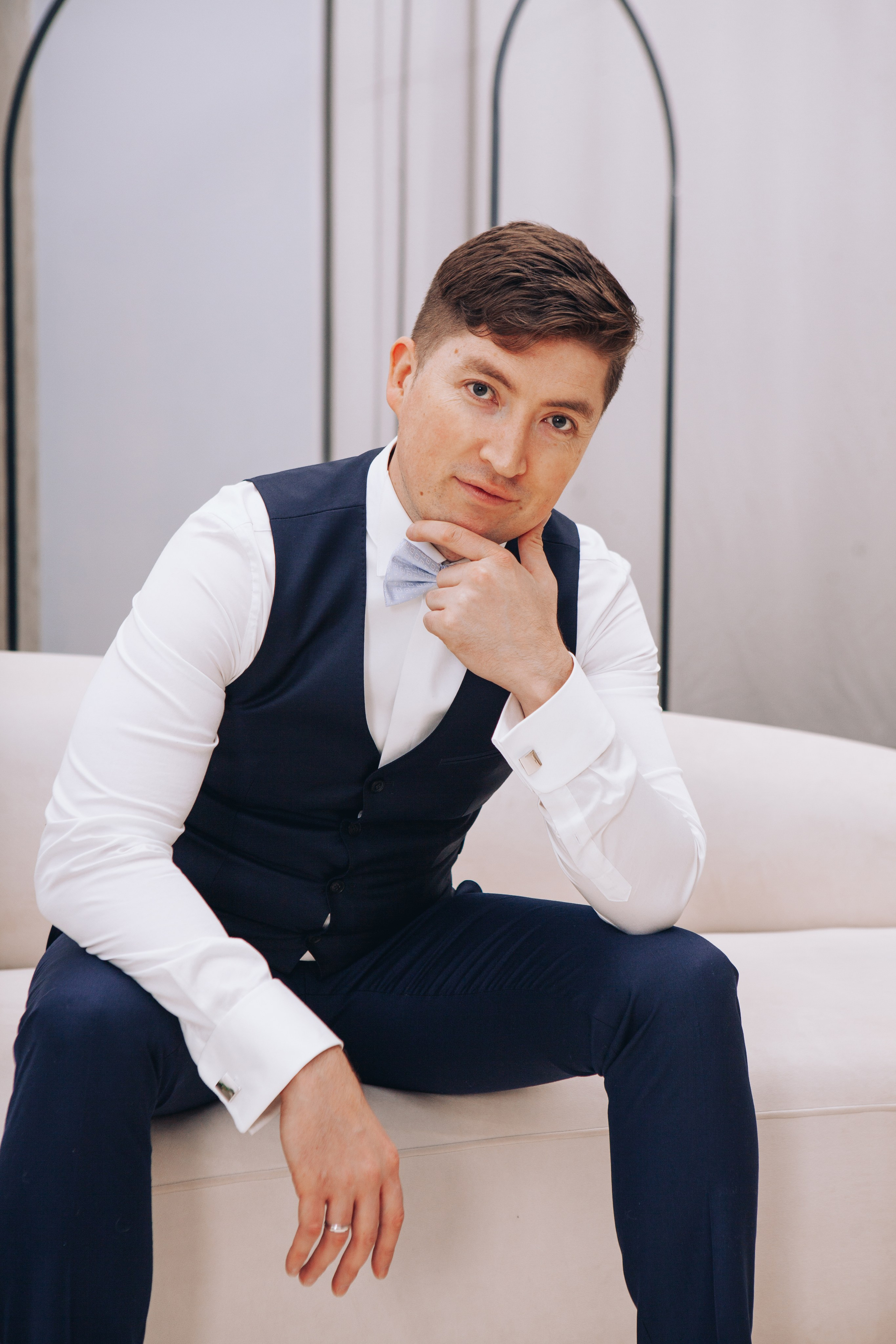 Фотосессия жениха и невесты в шипиловском загсе. Фотограф Ольга Ефремова