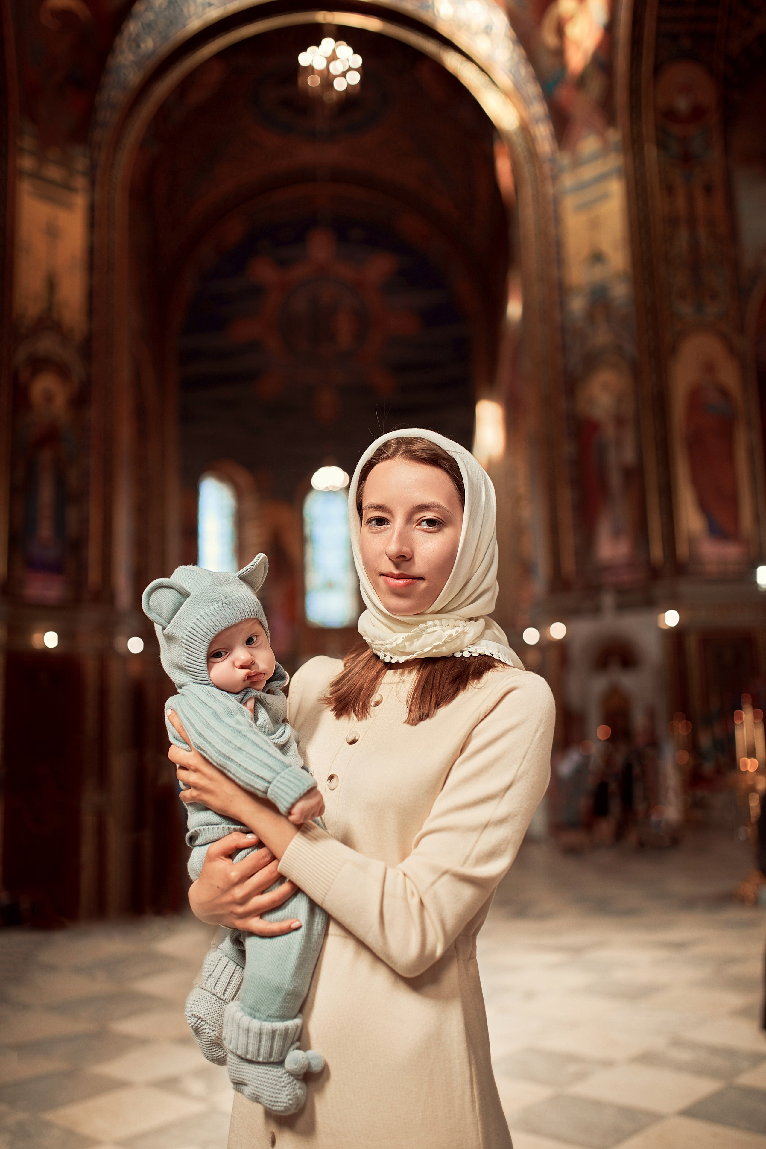 Таинство Крещения. Детский фотограф новорождённых в Ростове-на-Дону. Фотограф крещения. Фотограф Беременности. Детская фотосессия на год