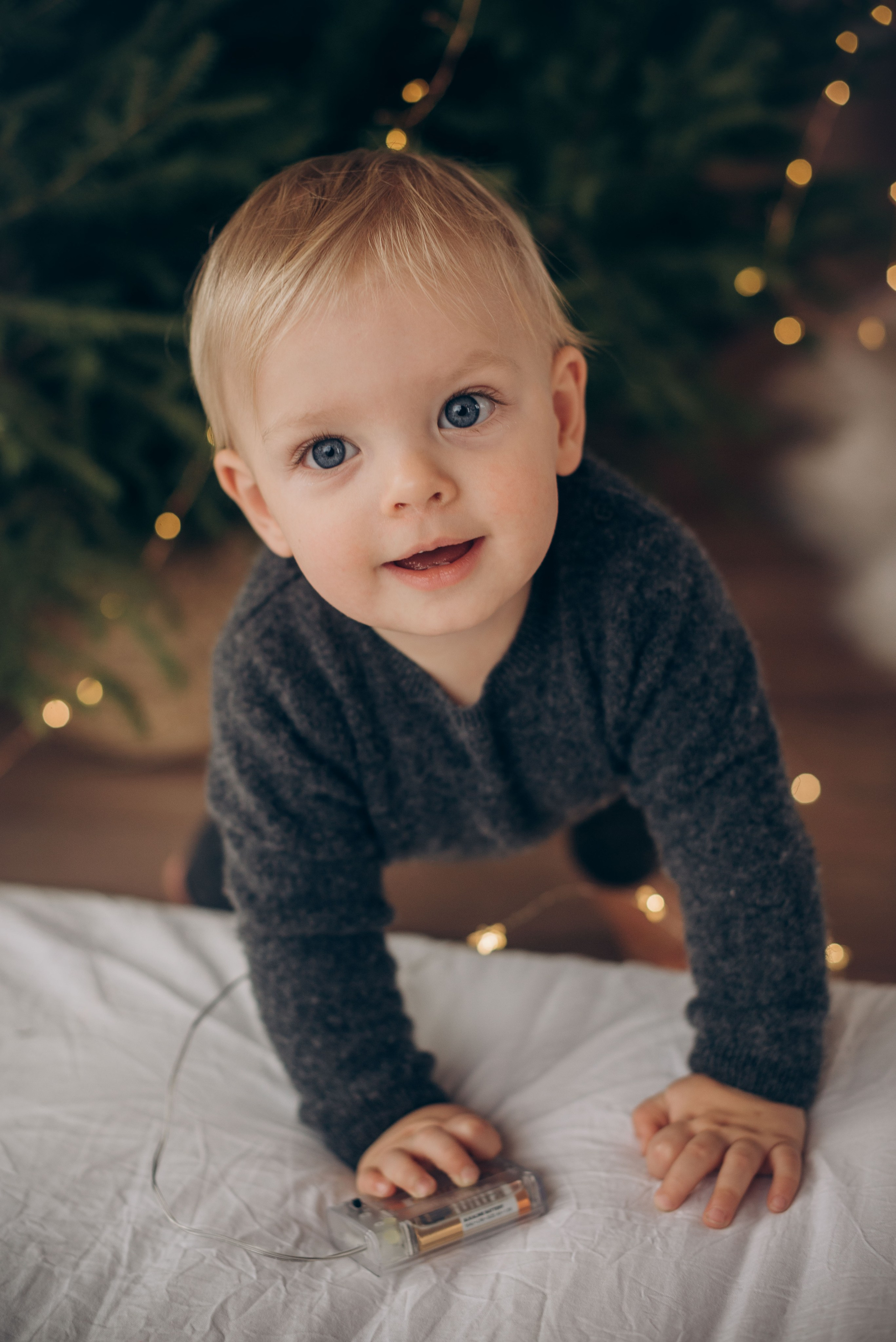 Семейная новогодняя фотосессия в студии. Семейный фотограф в Домодедово и Москве Елена Пичугина