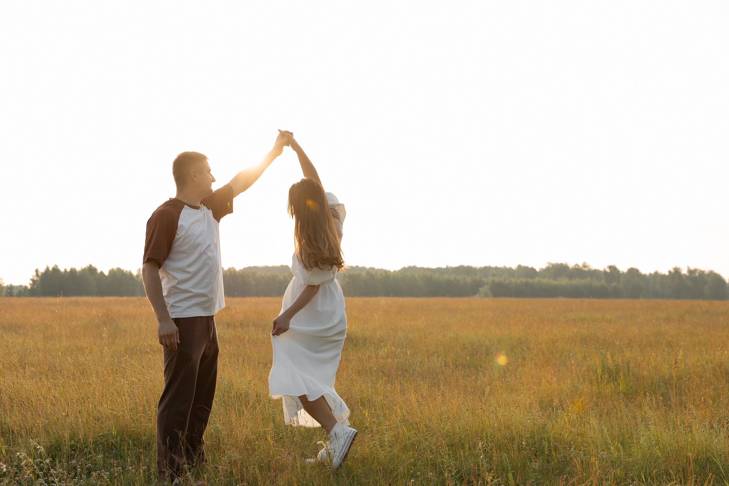 В поле. Семейный и свадебный фотограф в Челябинске Мария Леонтьева