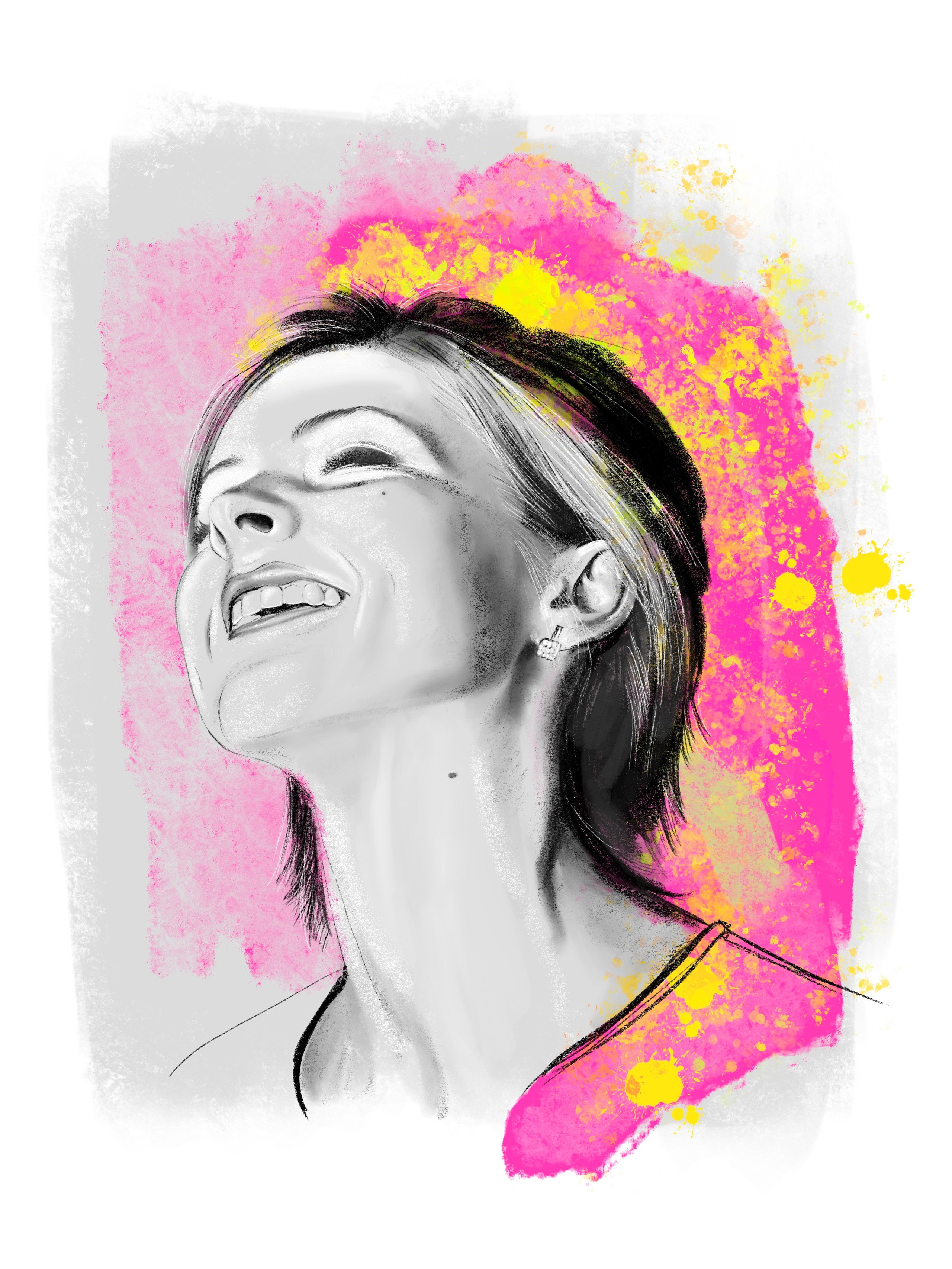 Digital. Portrait Artist and Illustrator Alevtina Golovin