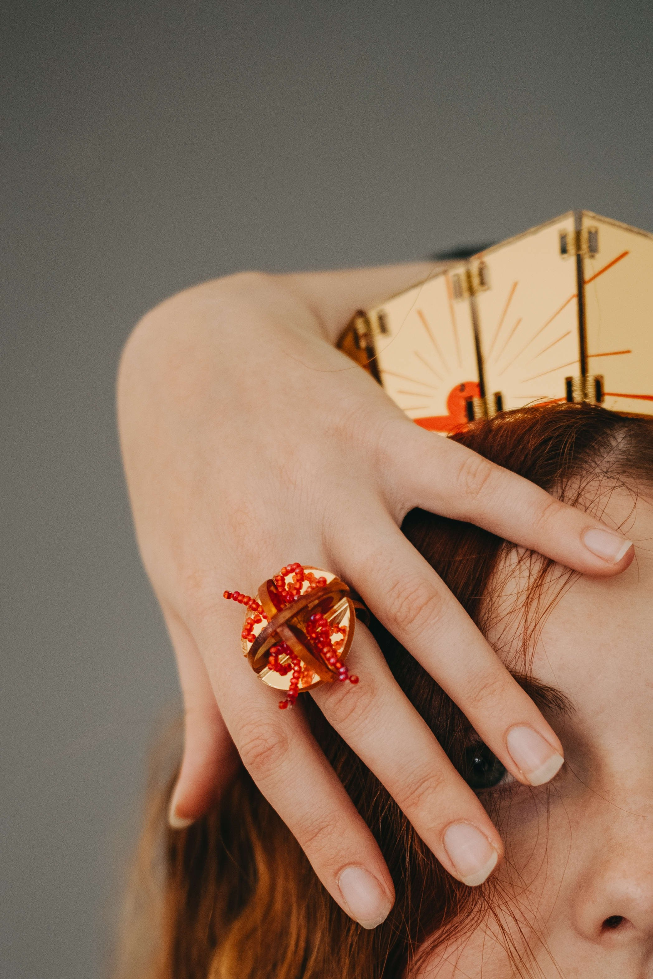 Съемка для бренда украшений в славянском стиле. Портретный и свадебный фотограф в Тбилиси • xeniqo