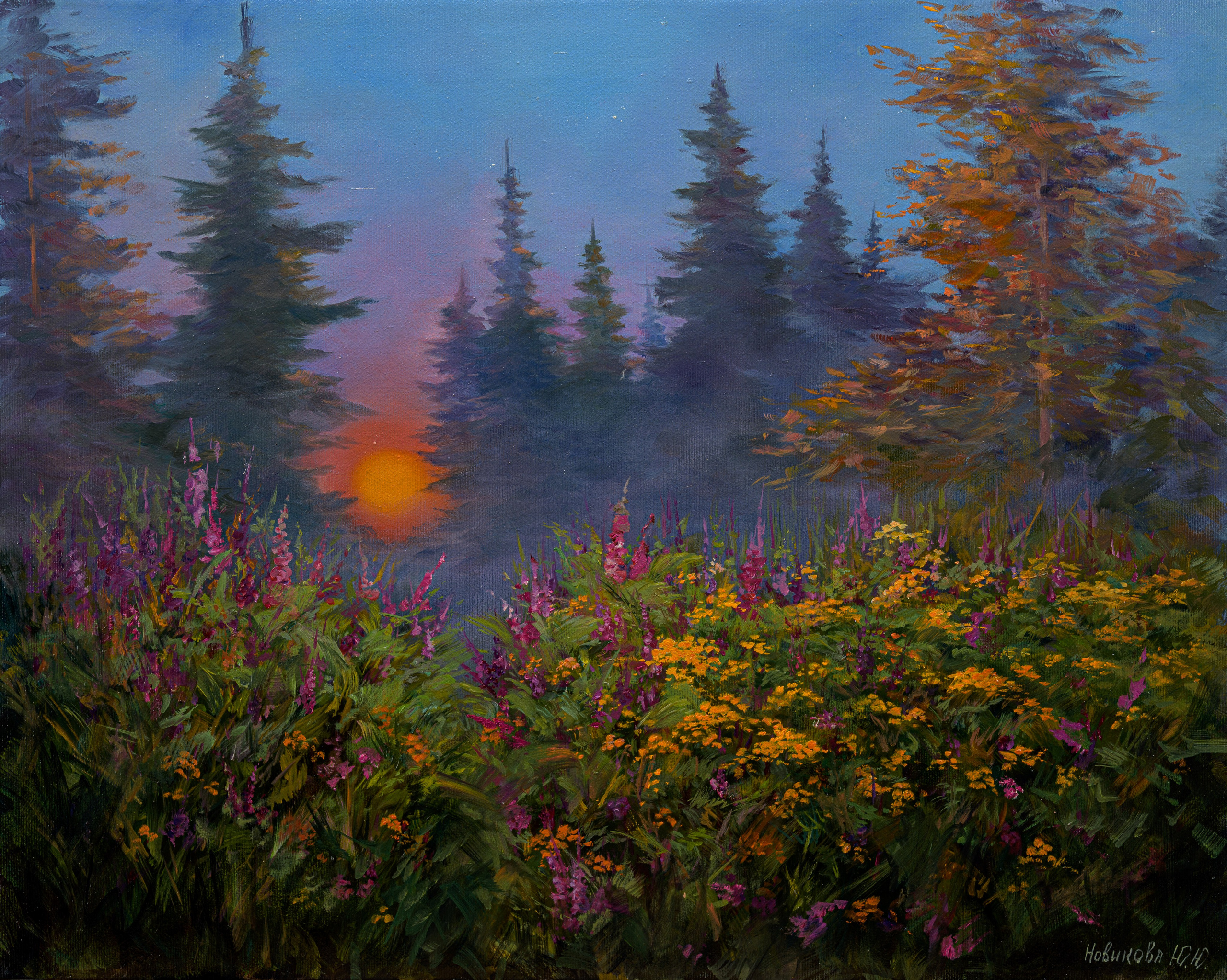 Юлия Новикова. Картины. Фотограф Андрей Зикеев, фотостудия AzArt Studio в Москве