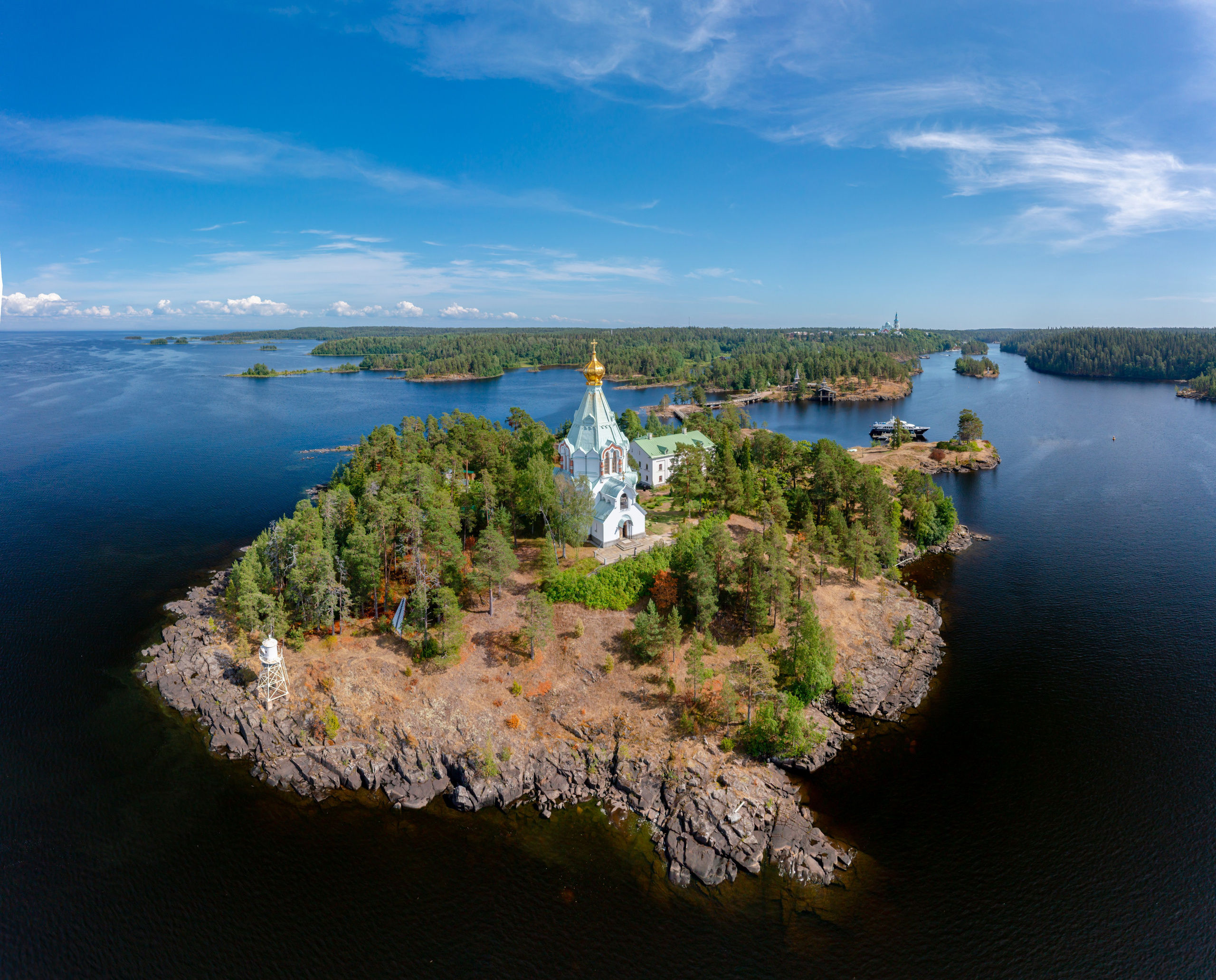 Валаам. Аэросъемка. Фото и Видео в Карелии. Алексей Фрилунд