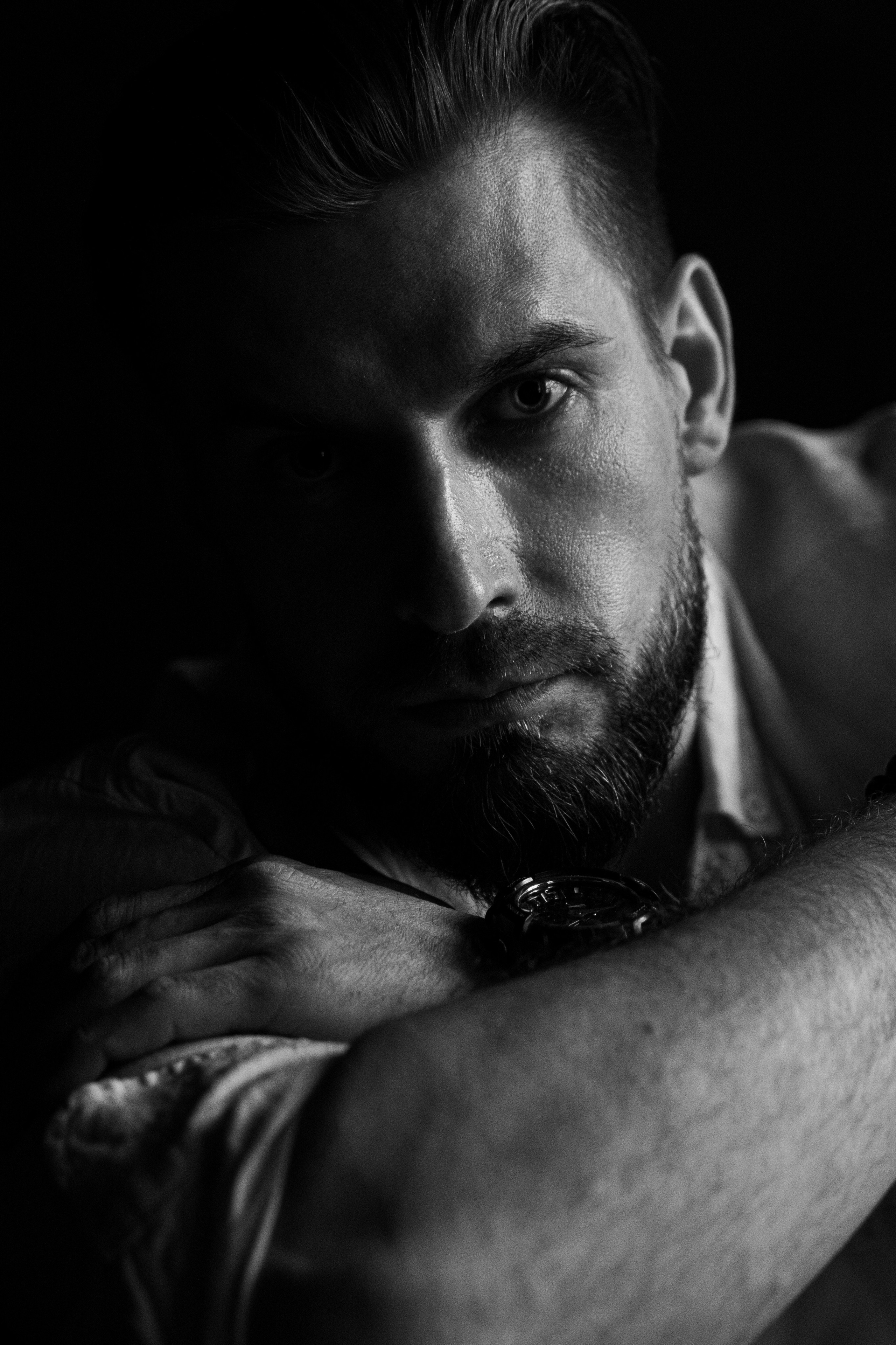 Мужской портрет — Николай. Фотограф Новосибирск, Академгородок