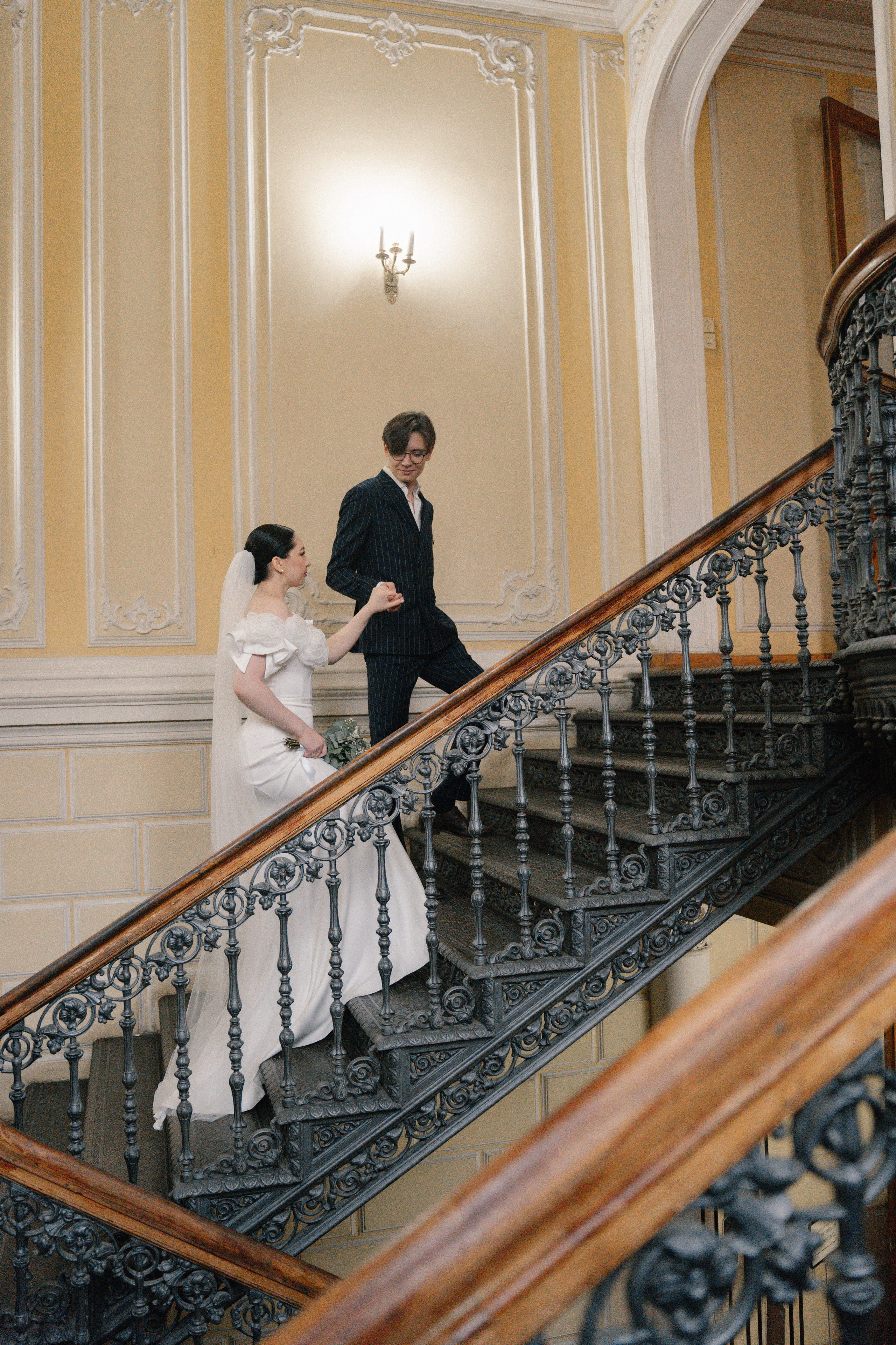 Свадебная фотосессия в Библиотеке читальне им. Пушкина