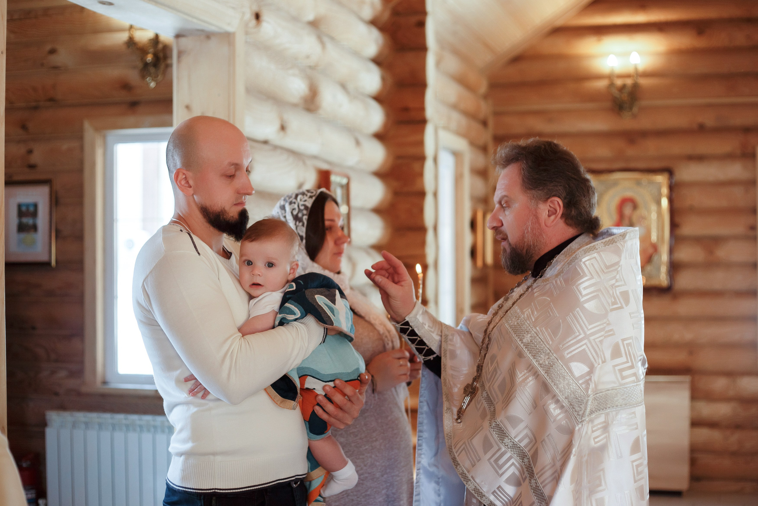 Таинство крещения Дмитрия. Портретный, семейный, свадебный фотограф в Брянске Маргарита Василькова