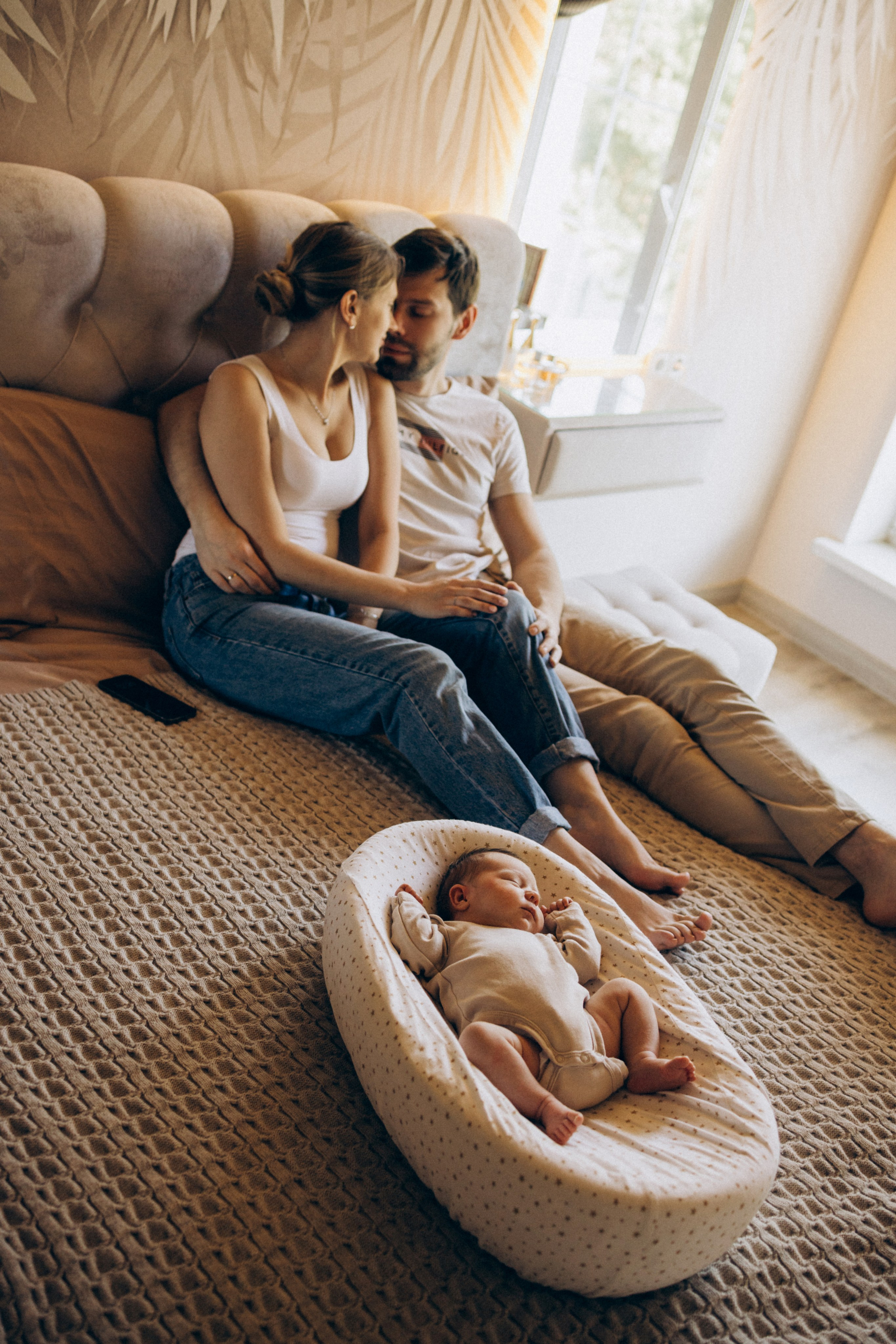 Домашняя фотосессия с малышкой. Семейный фотограф в Самаре Елена Ефимова