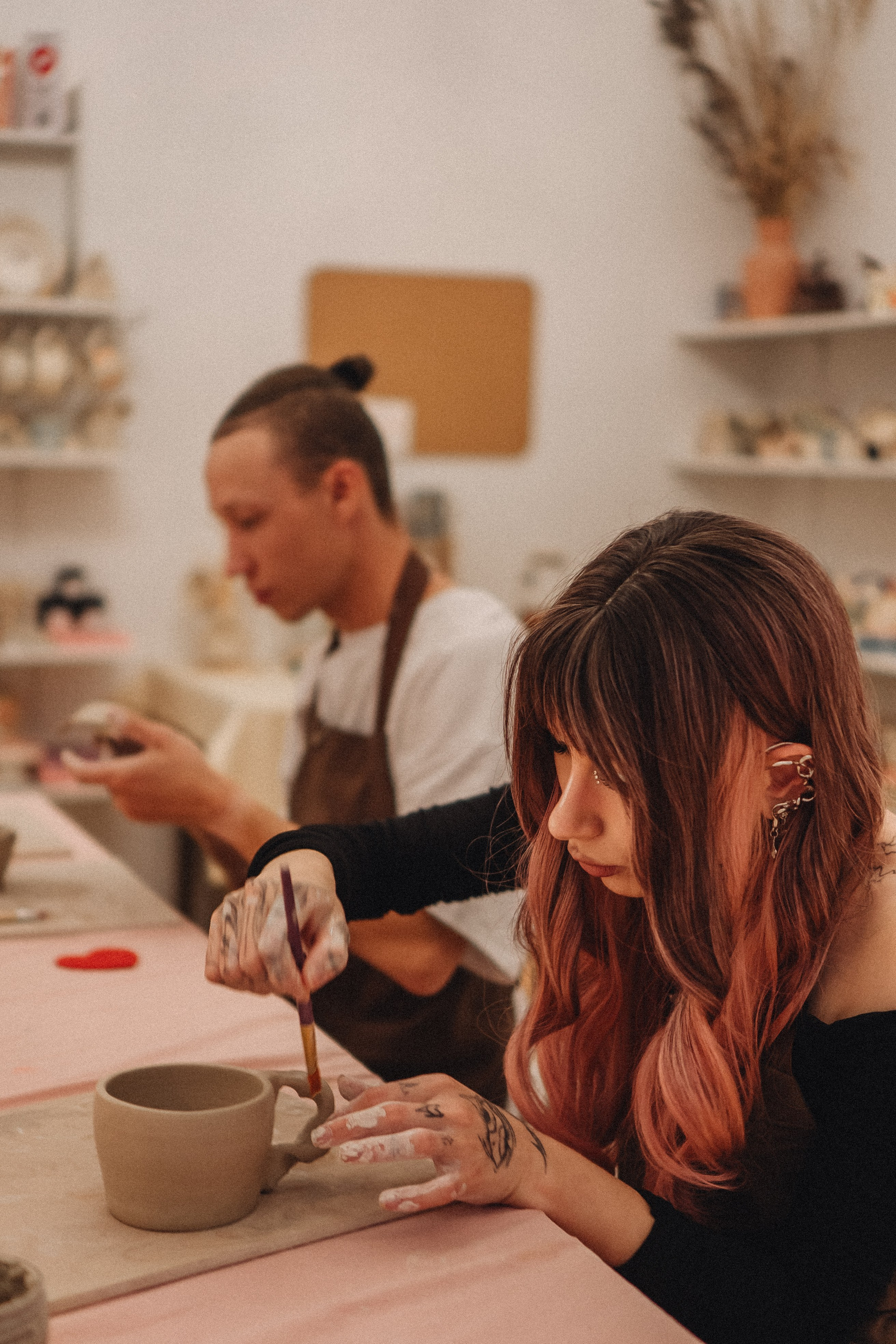 СВИДАНИЕ В ГОНЧАРНОЙ МАСТЕРСКОЙ. Профессиональный фотограф, Санкт-Петербург — Виктория Богомолова