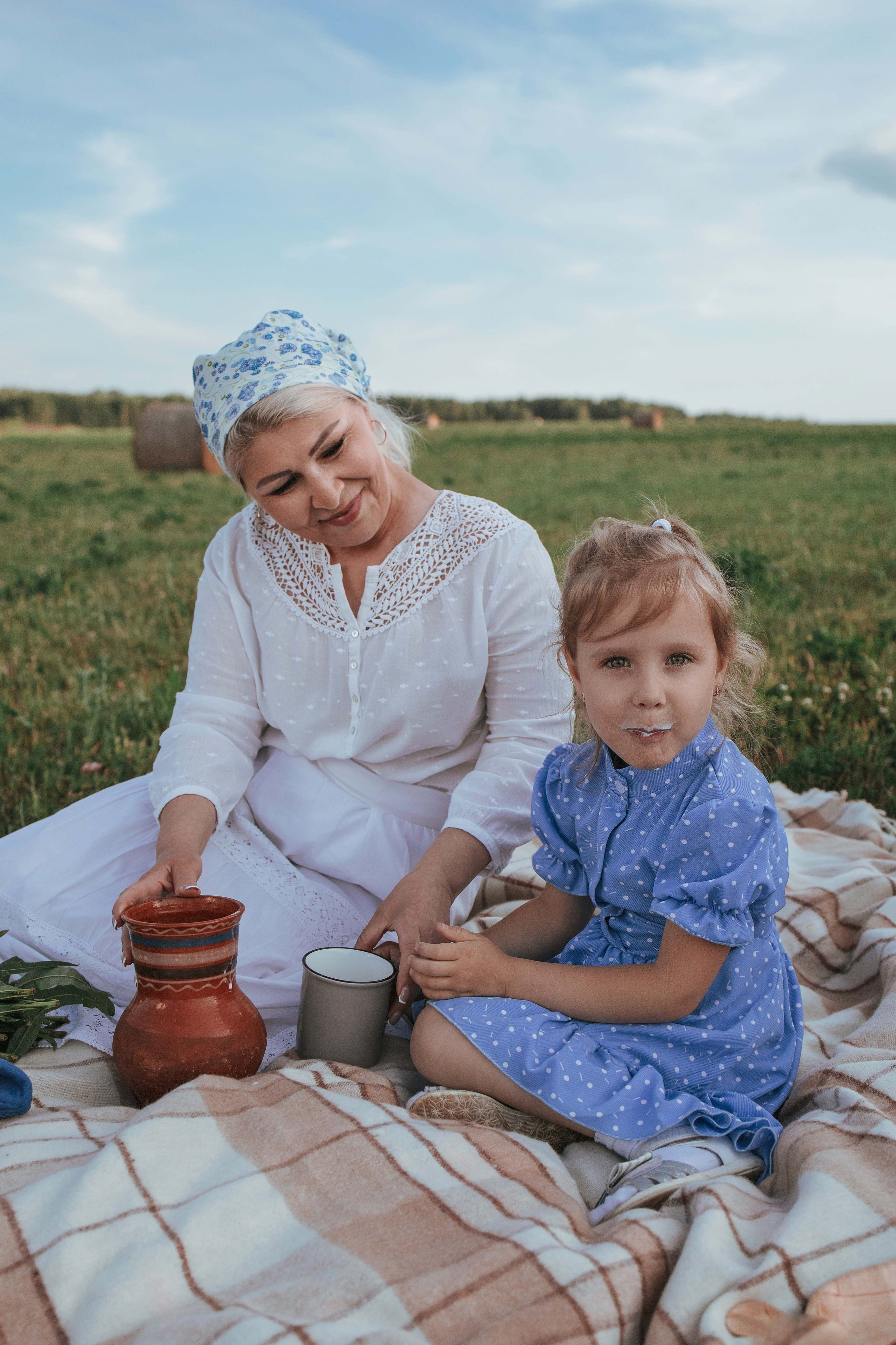 Прогулка в поле. Фотограф в Москве Мухина Ирина
