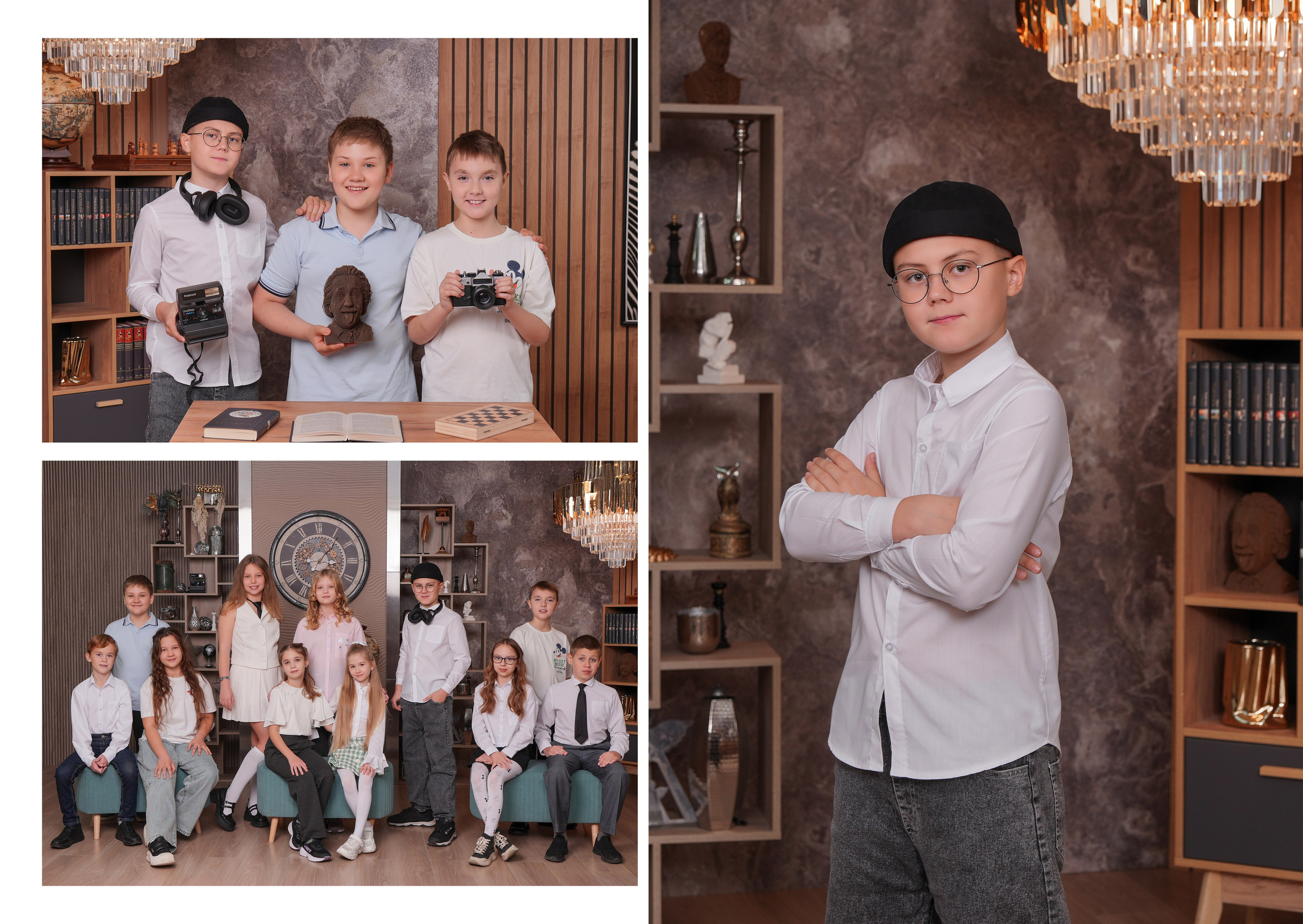 ЛИЦЕЙ 64 4 В. Красивый выпускной альбом в Краснодаре