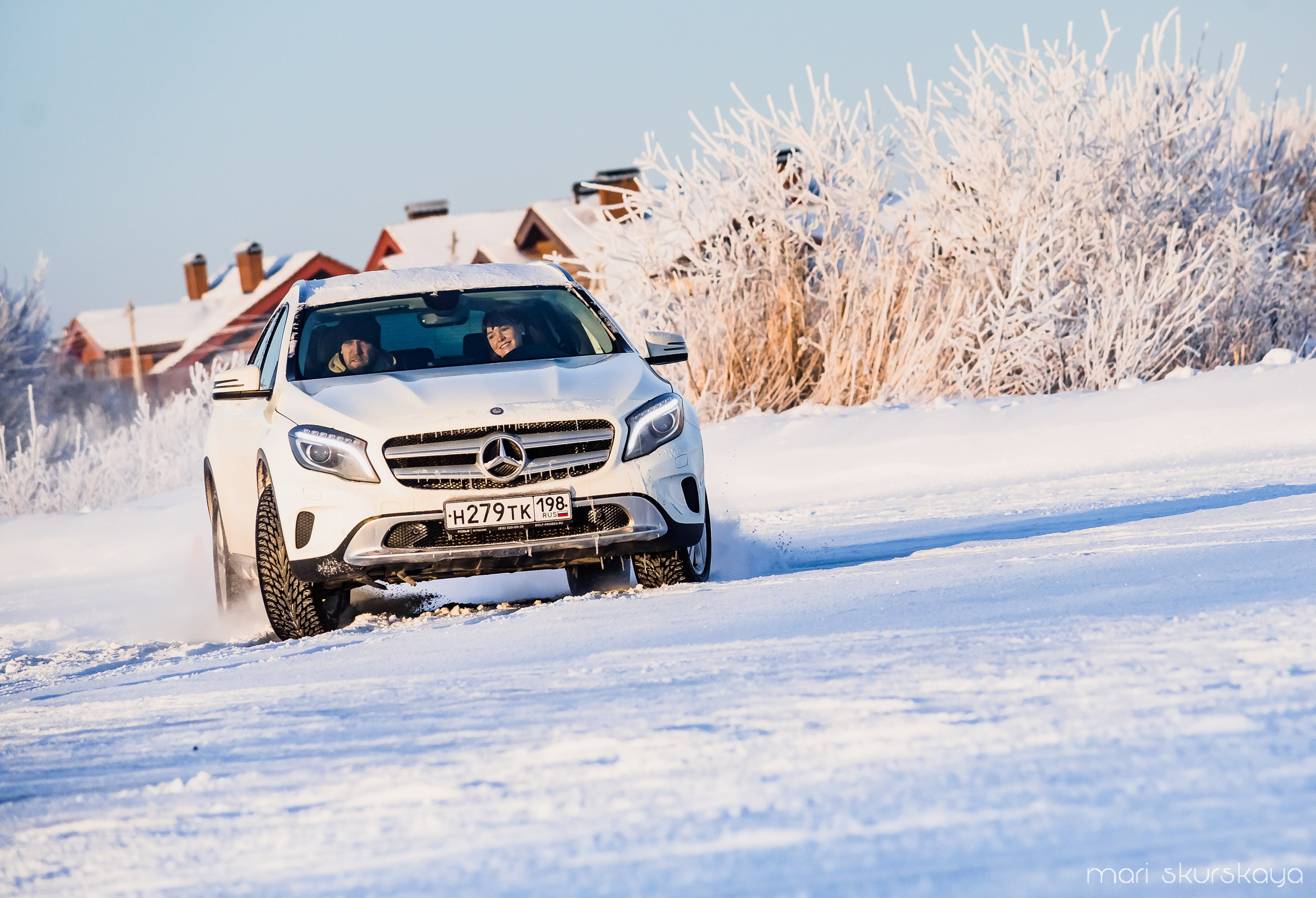 Контраварийная практика вождения автомобиля. Мотофотограф в Санкт-Петербурге Мария Скурская