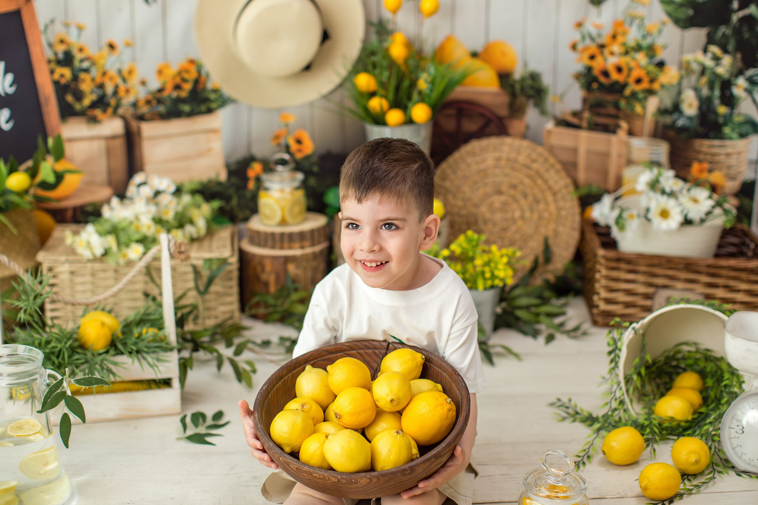 Фотодень «Лимончики» от 6 месяцев до 4 лет» 5.07.26 запись идёт. Детский семейный фотограф на первый годик город Новосибирск Дымова Светлана пакеты всё включено 1-3 года