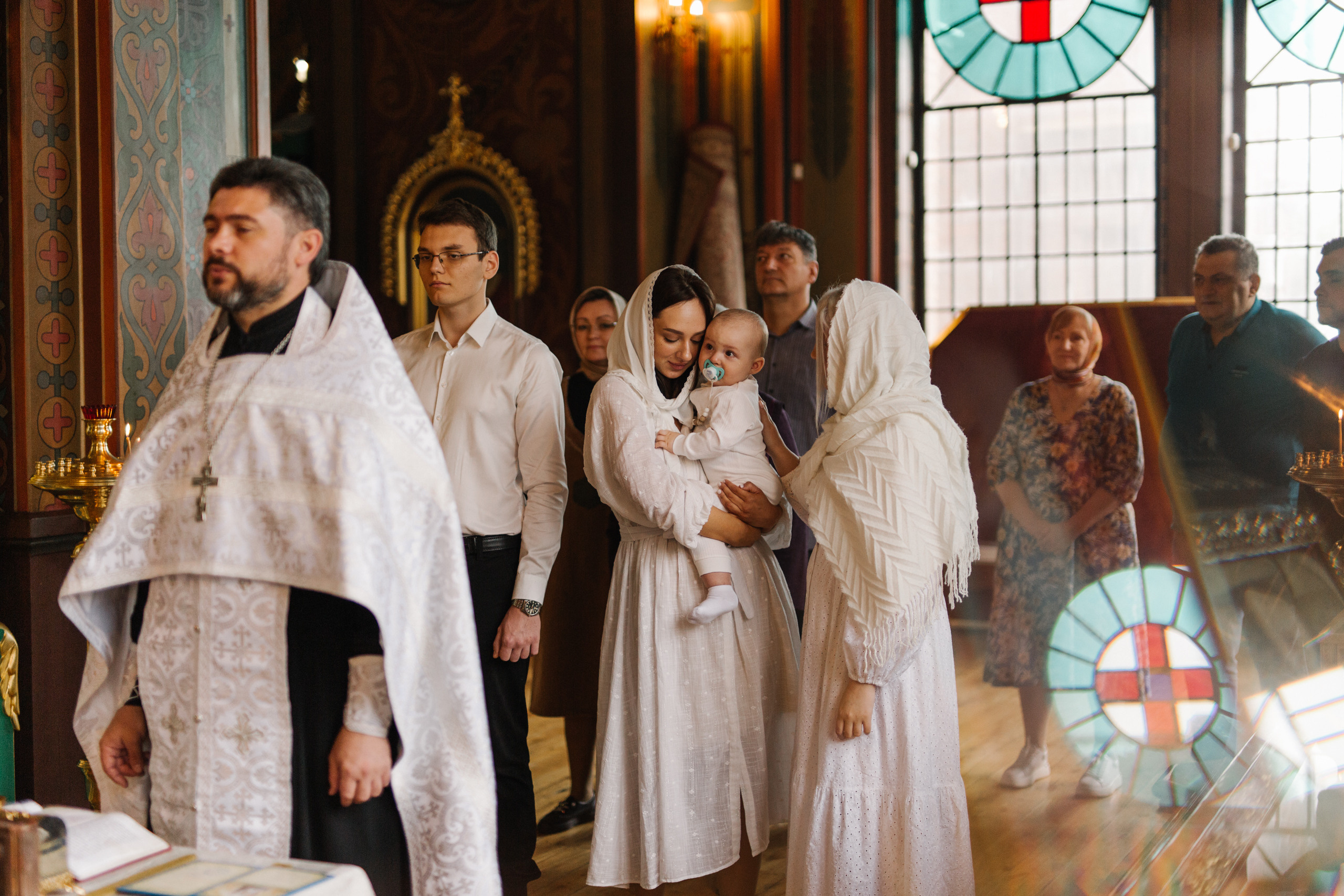 Крещение Матвея. Семейный фотограф в Краснодаре Виктория Кокоулина