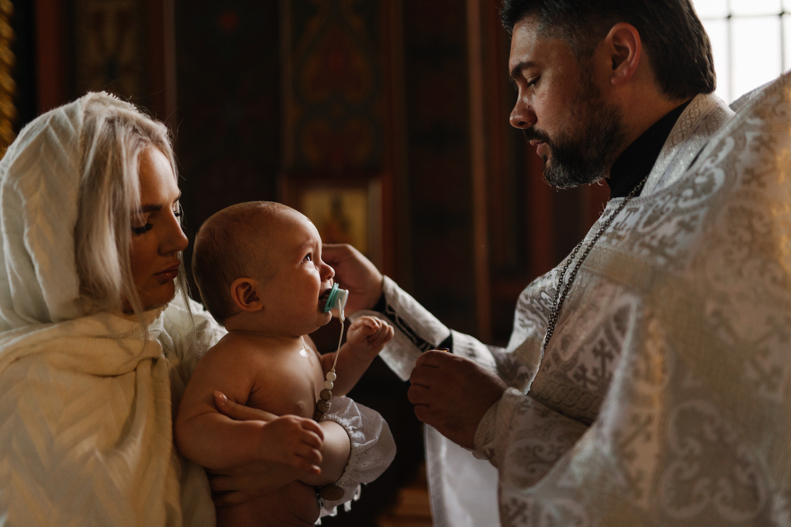 Крещение Матвея. Семейный фотограф в Краснодаре Виктория Кокоулина