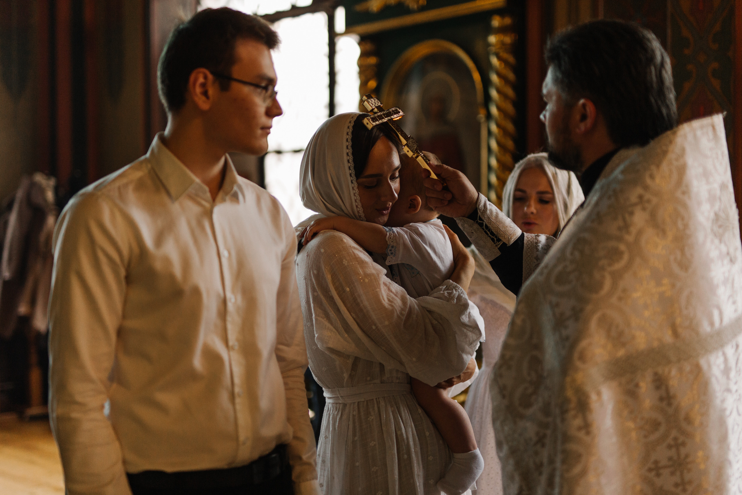 Крещение Матвея. Семейный фотограф в Краснодаре Виктория Кокоулина