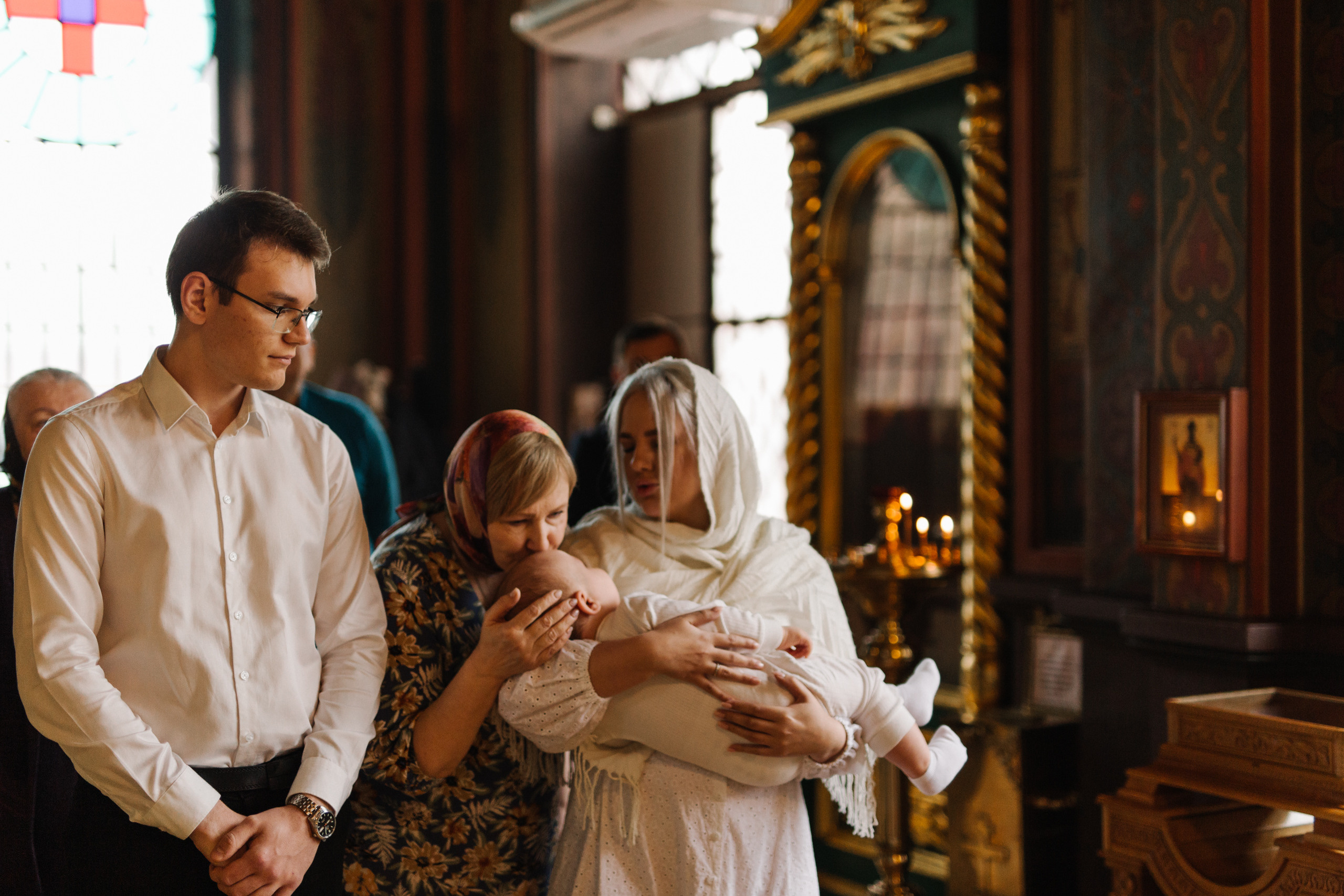 Крещение Матвея. Семейный фотограф в Краснодаре Виктория Кокоулина