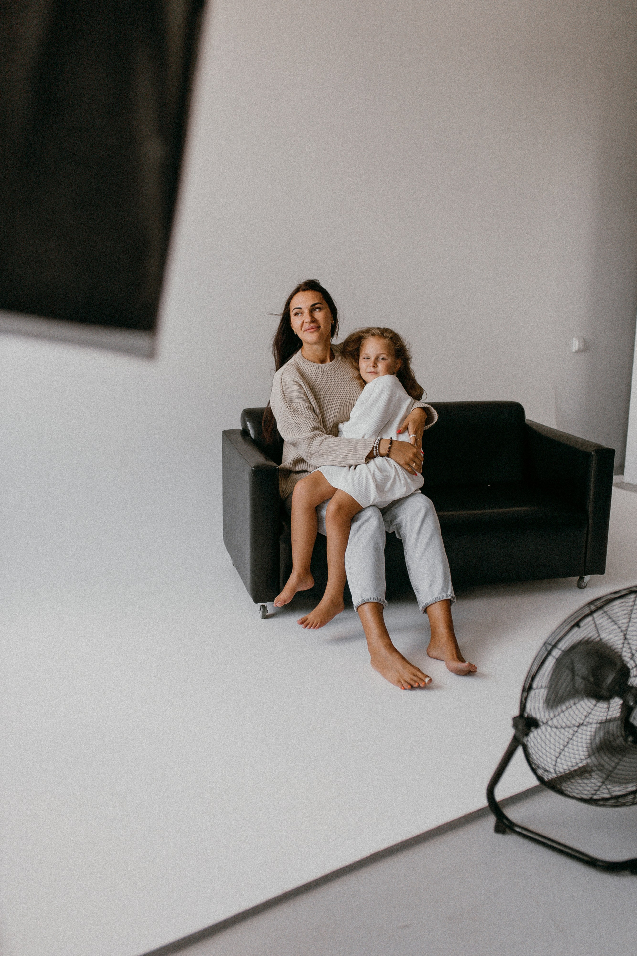 Есения и мама. Семейный фотограф Губкин/Старый Оскол