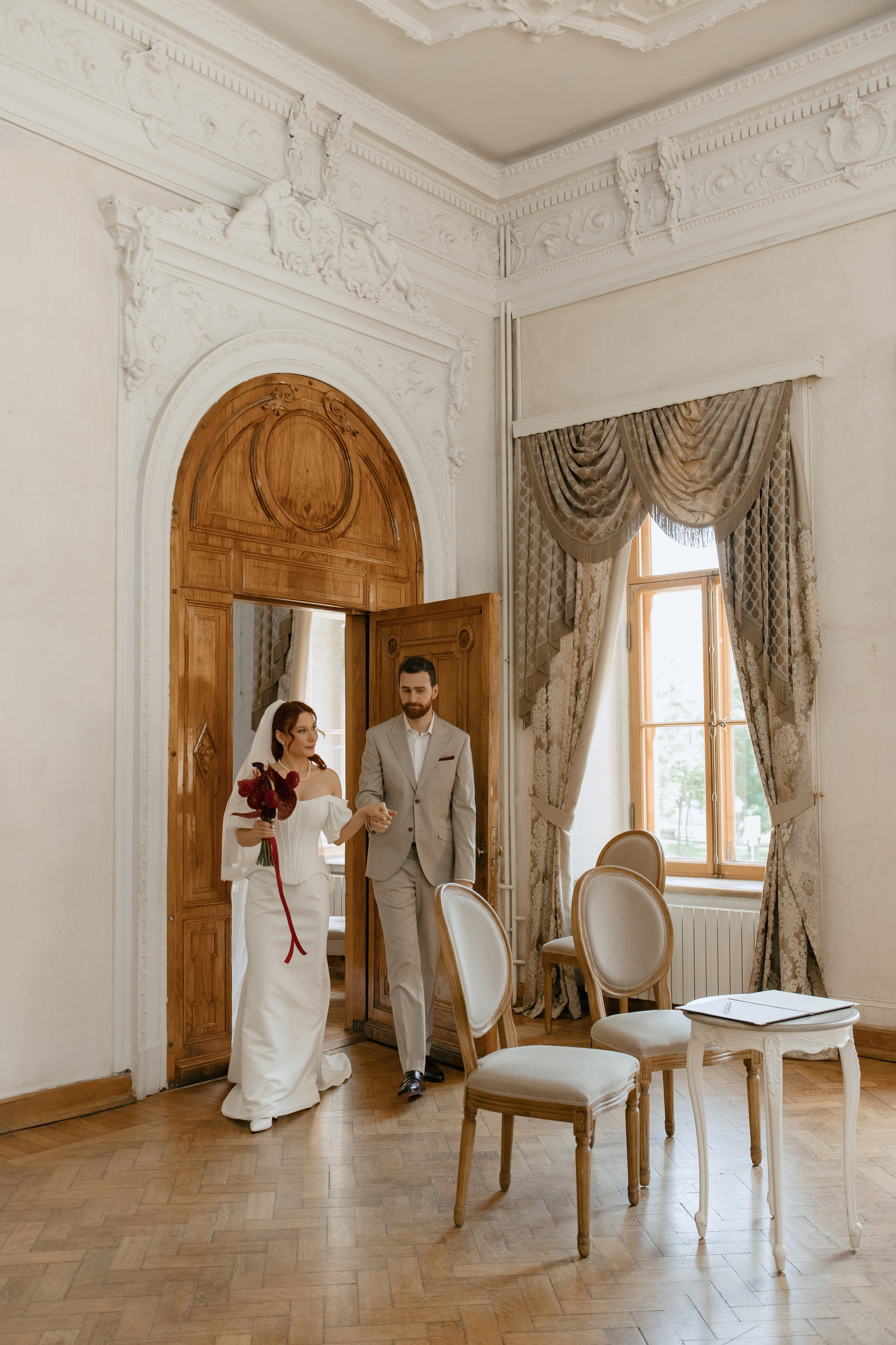 Винтажная история: читальня имПушкина и 21Культ. Свадебный фотограф Москва