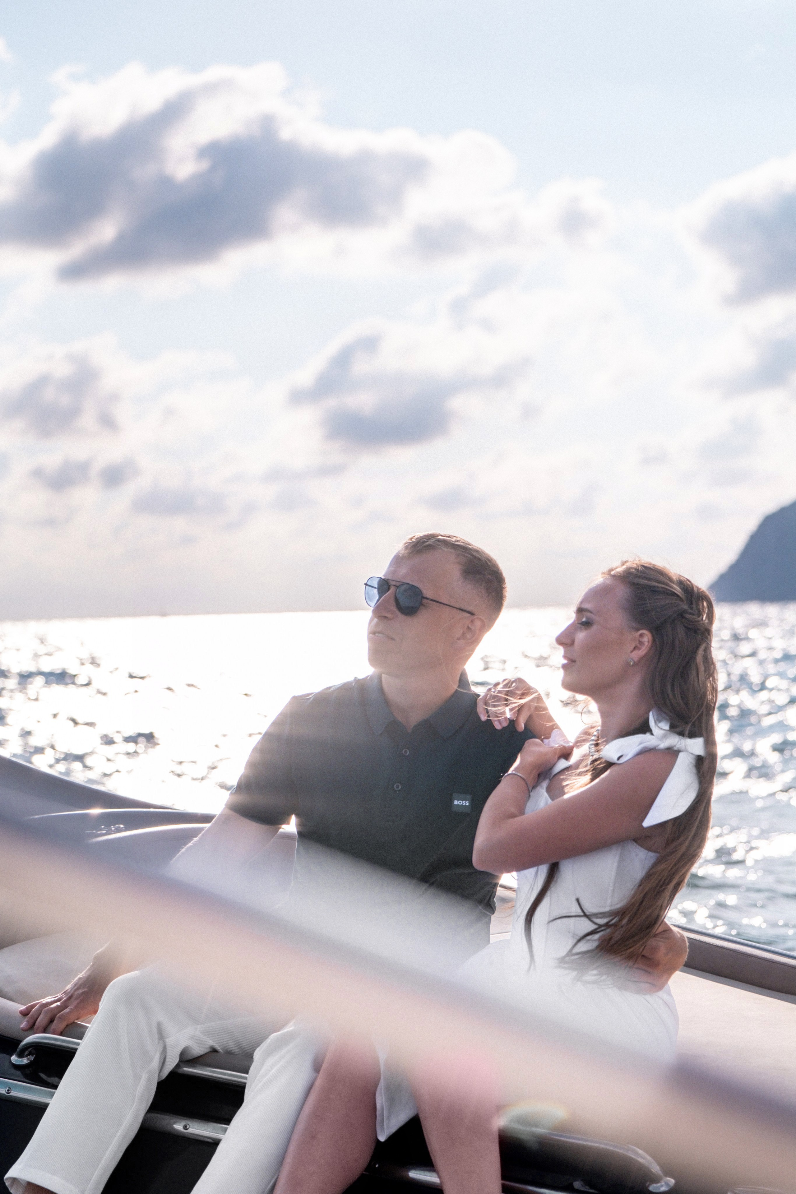 Фотосессия на катере Lamborghini в Балаклаве | Фотограф Илья Желдак. Свадебный фотограф и видеограф в Крыму! Ваш день будет незабываемым!