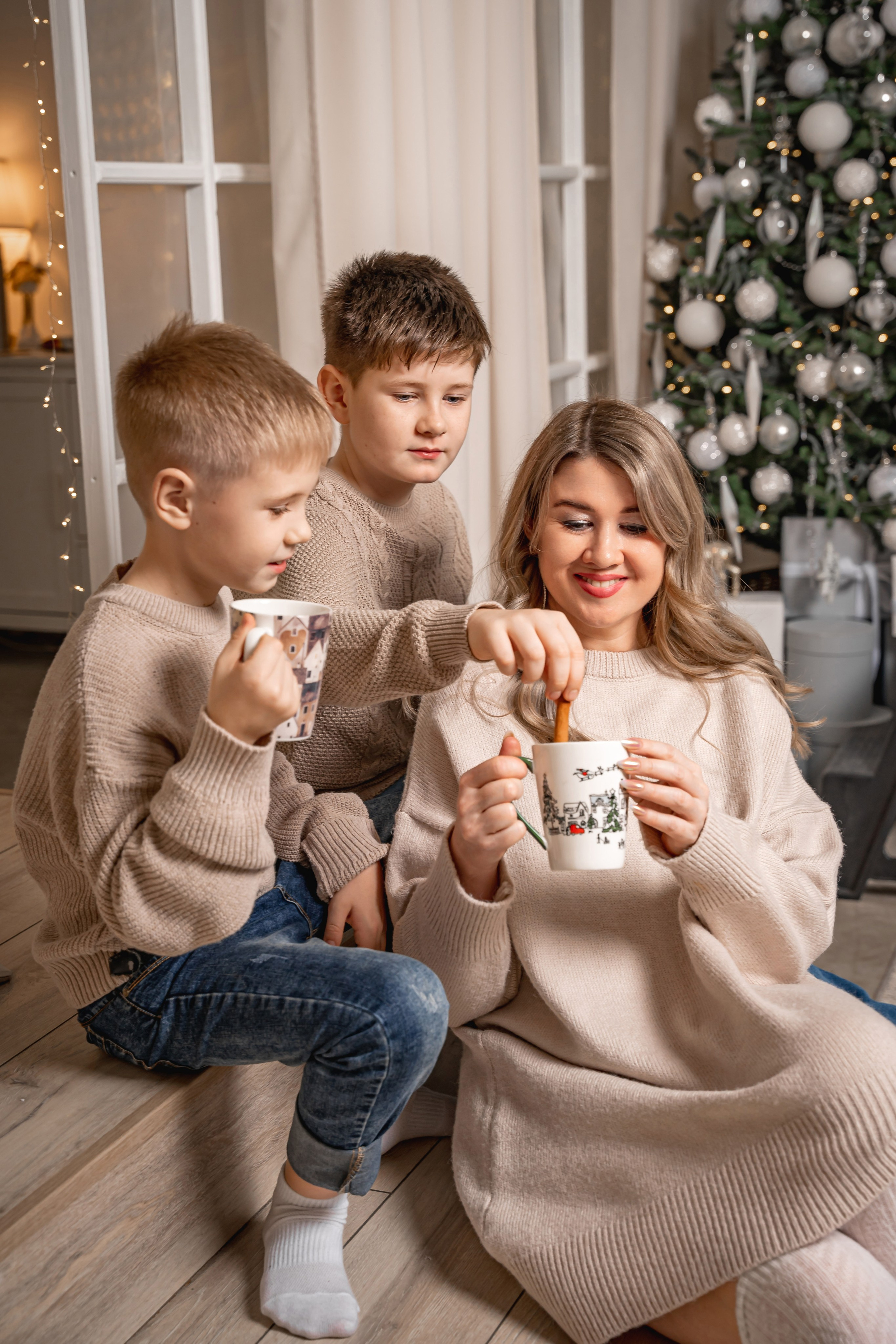 Семейные съёмки в студии. Фотограф Валентина Полунина