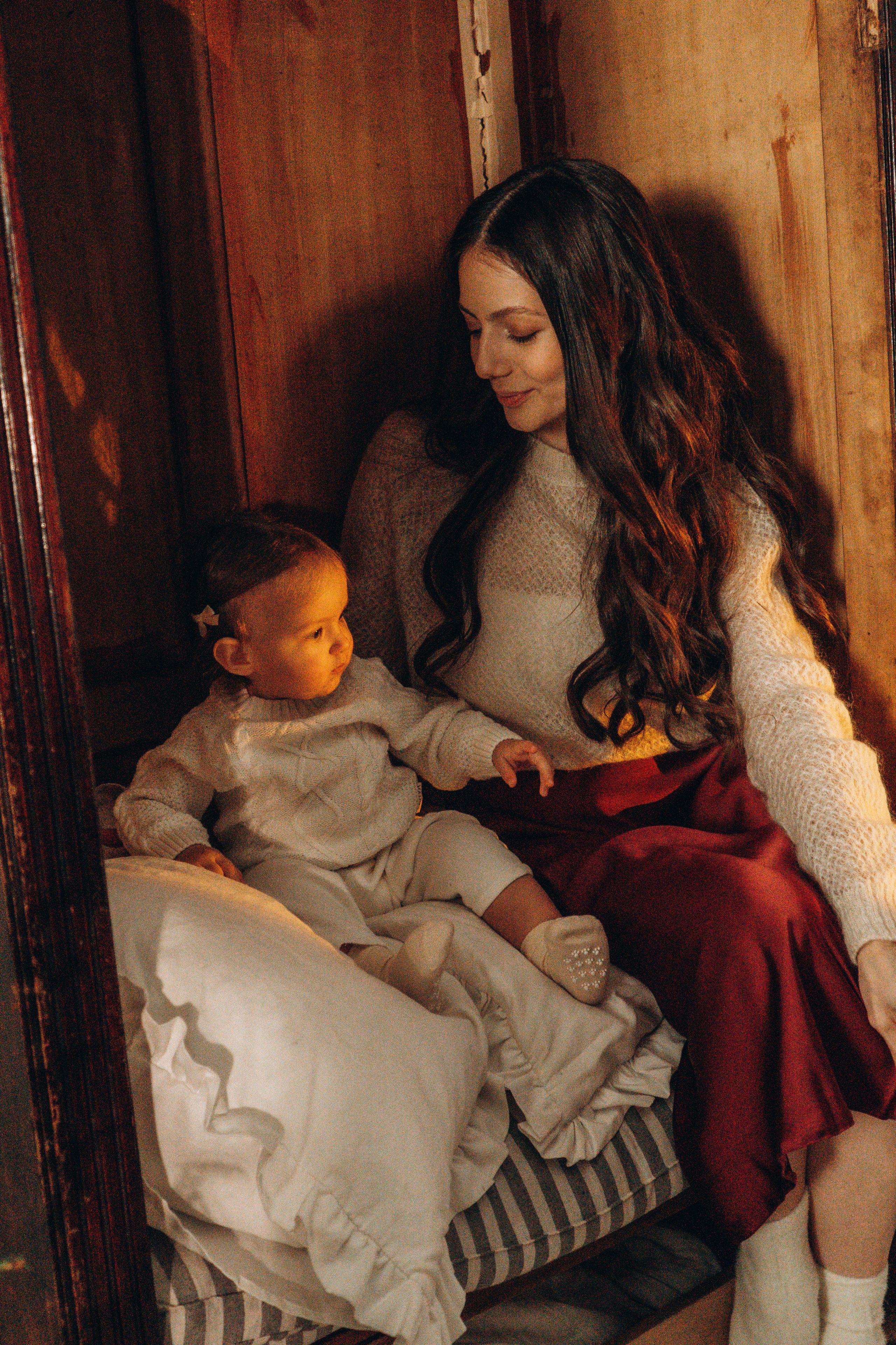 Анастасия и Мира. Студия «Мох». Фотограф Москва Валерия Веденина