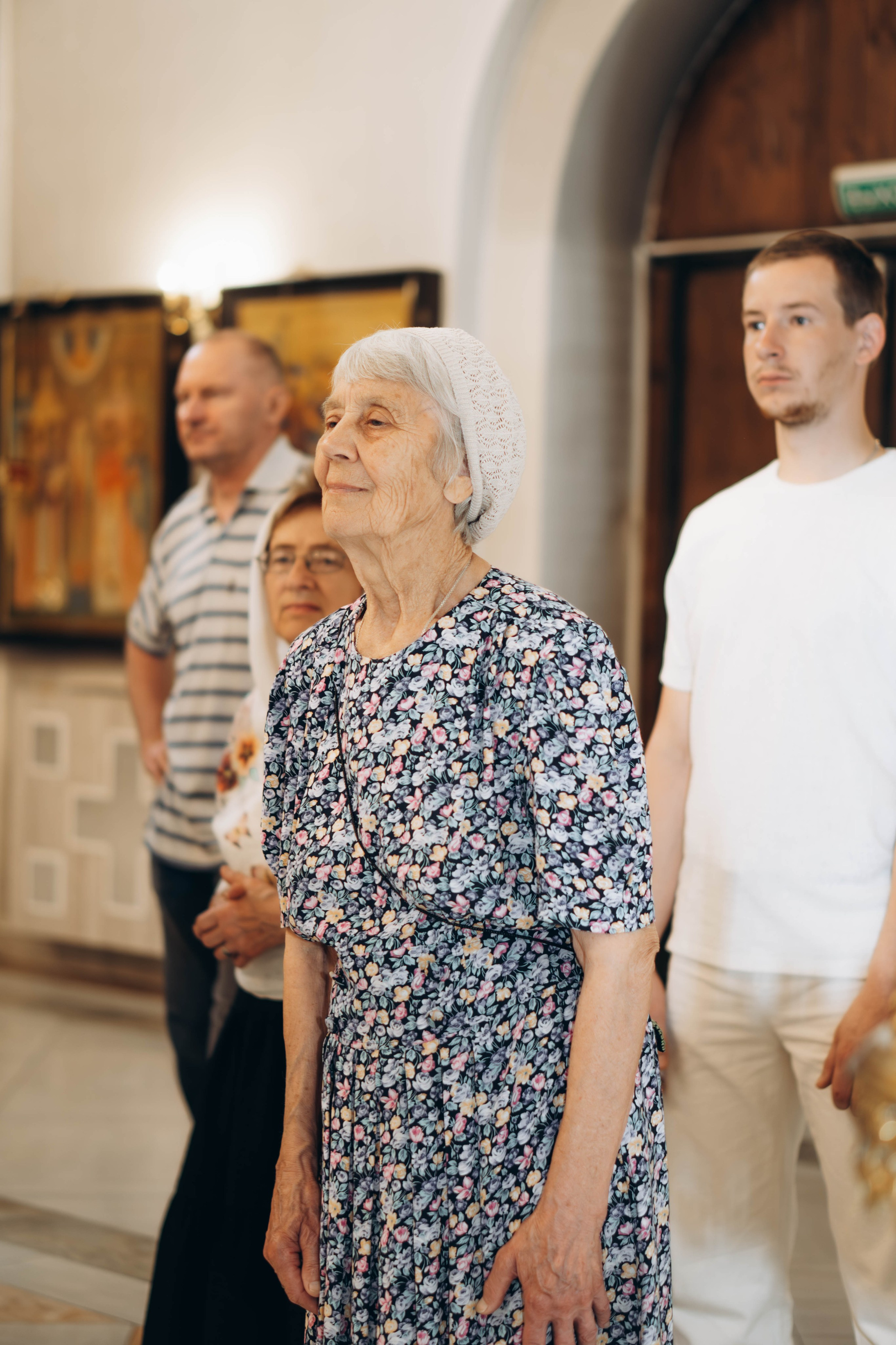 Крещение Тихона Церковь Почаевской иконы Божией Матери в Салтыковке. Фотограф Москва Валерия Веденина