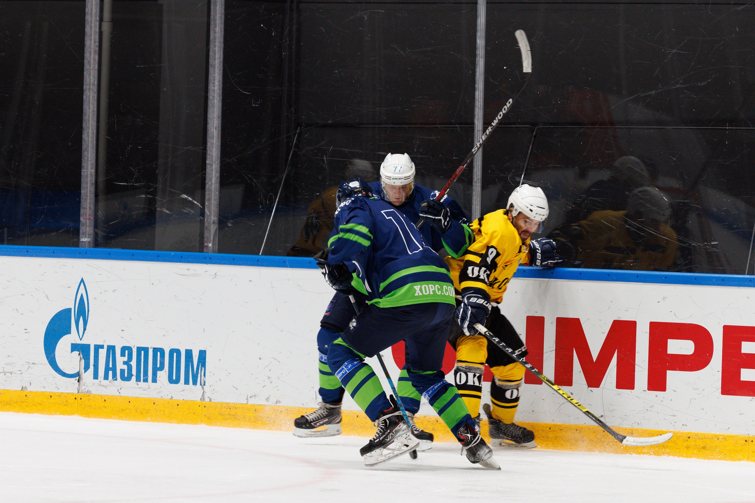 НХЛ (40+) Ижорец — Хорс 3-3. Фотограф Александр Заломаев
