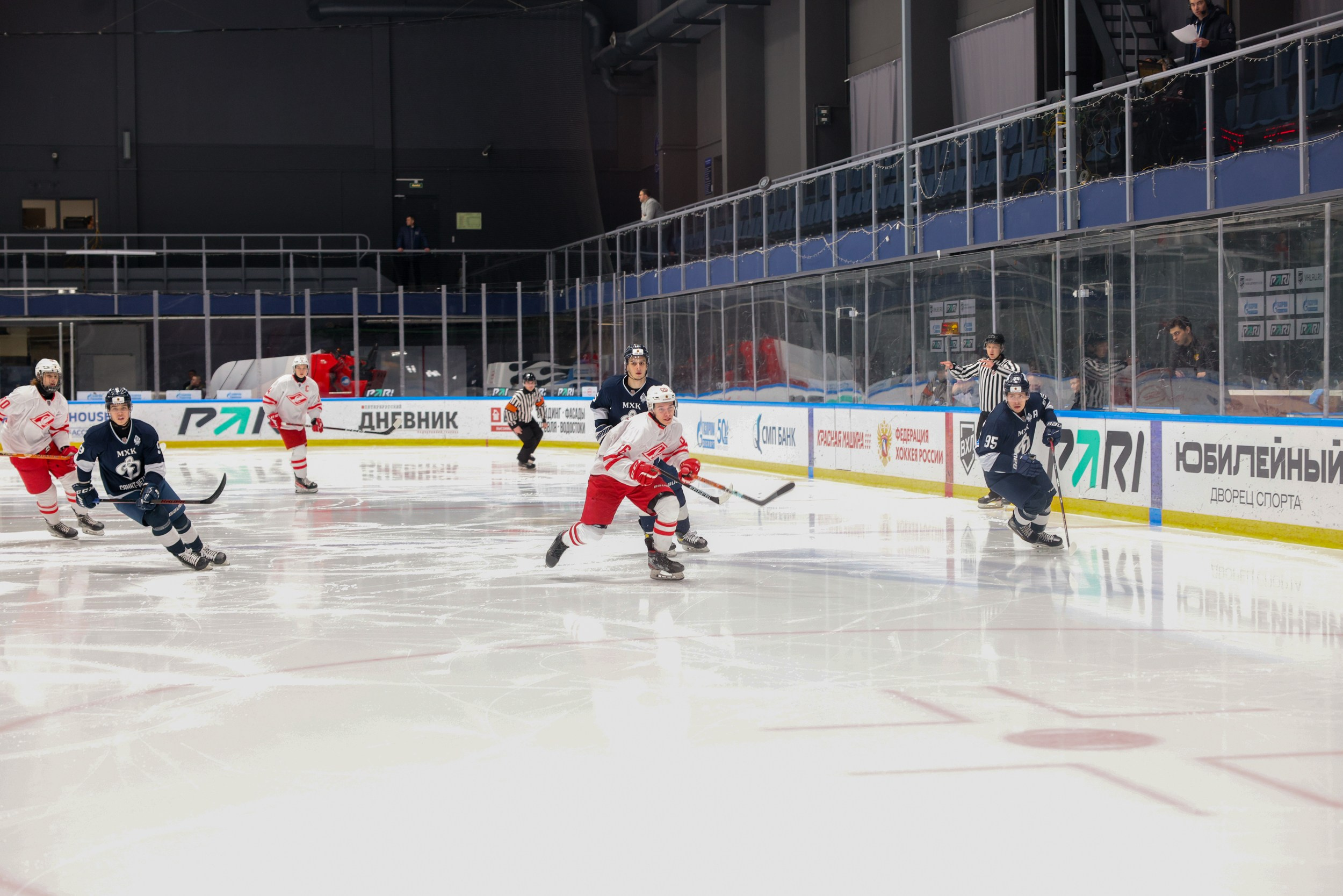 МХК Динамо — МХК Спартак. Фотограф Александр Заломаев