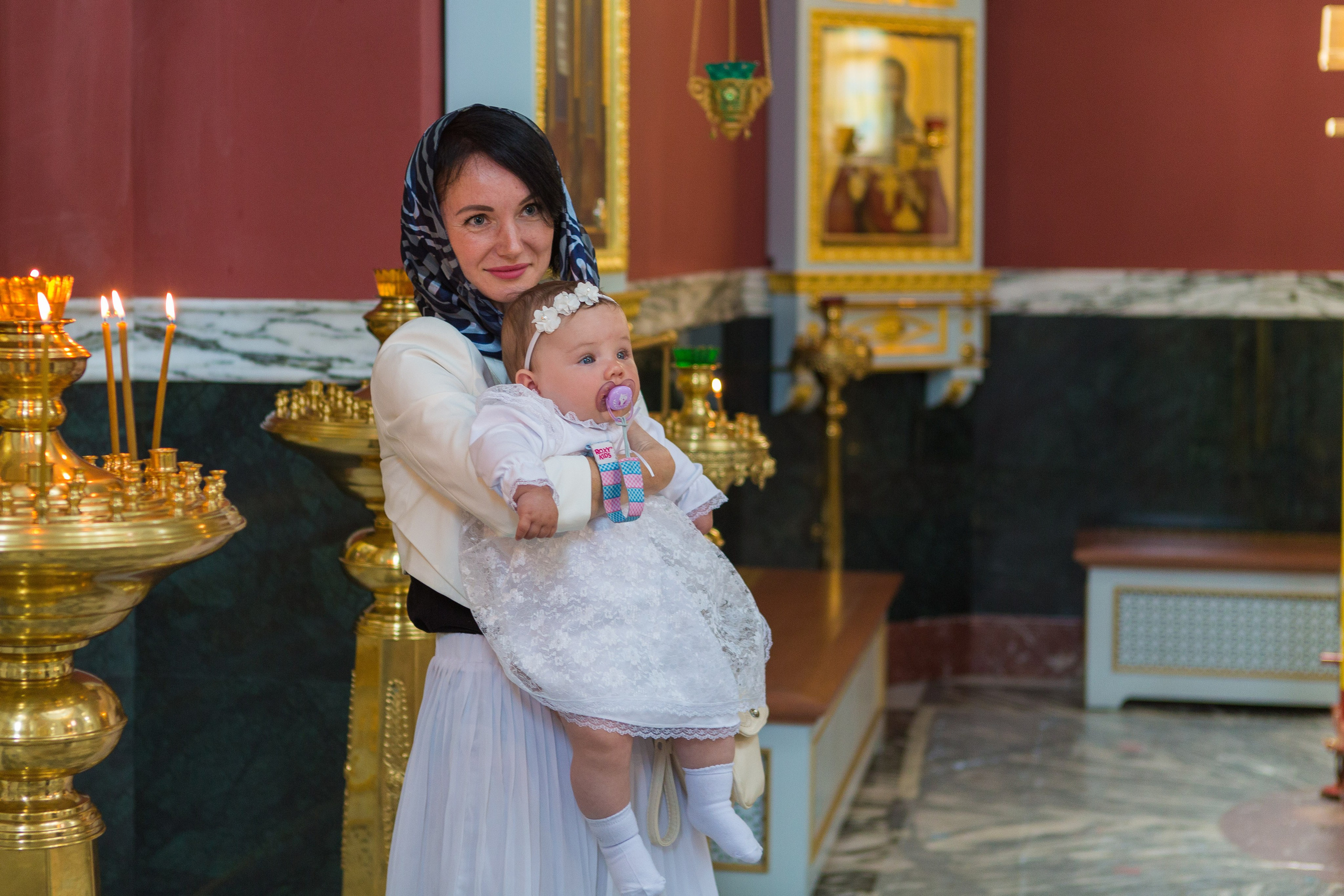 Крещение Вероника. Фотограф Александр Заломаев