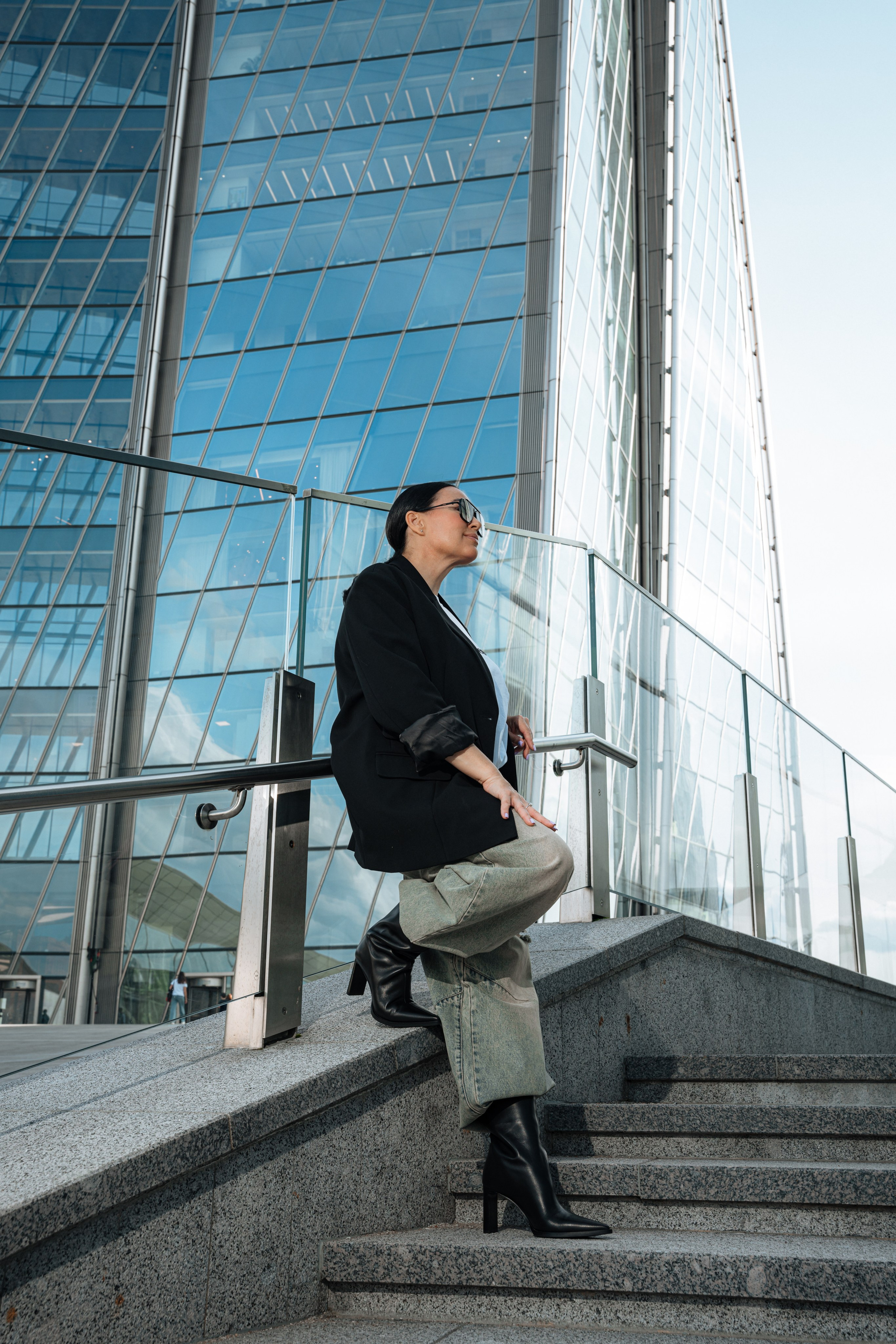 Елена. Лахта центр. Портретный фотограф в Санкт-Петербурге Дмитриева Наталия