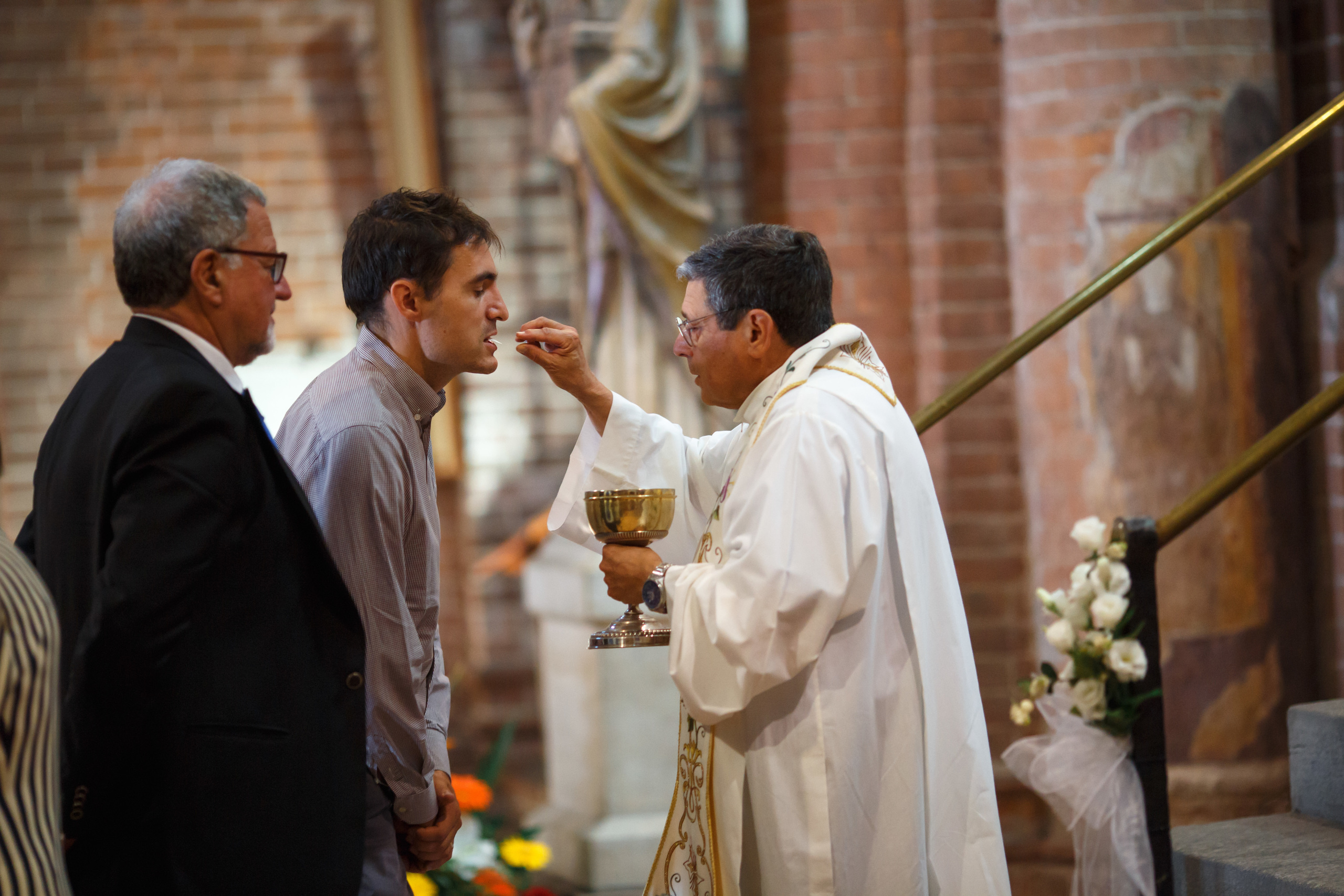 Franceska & Edward, католическое венчание в Италии. Свадебный и репортажный фотограф (Москва, Королев и другие)