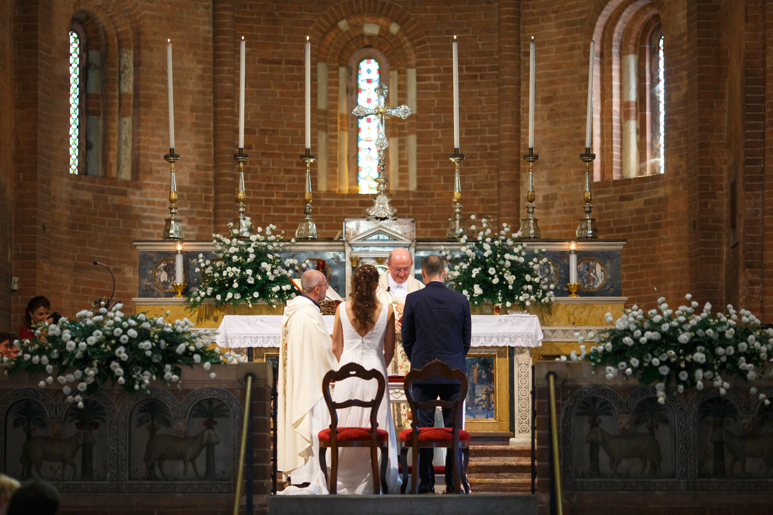 Franceska & Edward, католическое венчание в Италии. Свадебный и репортажный фотограф (Москва, Королев и другие)