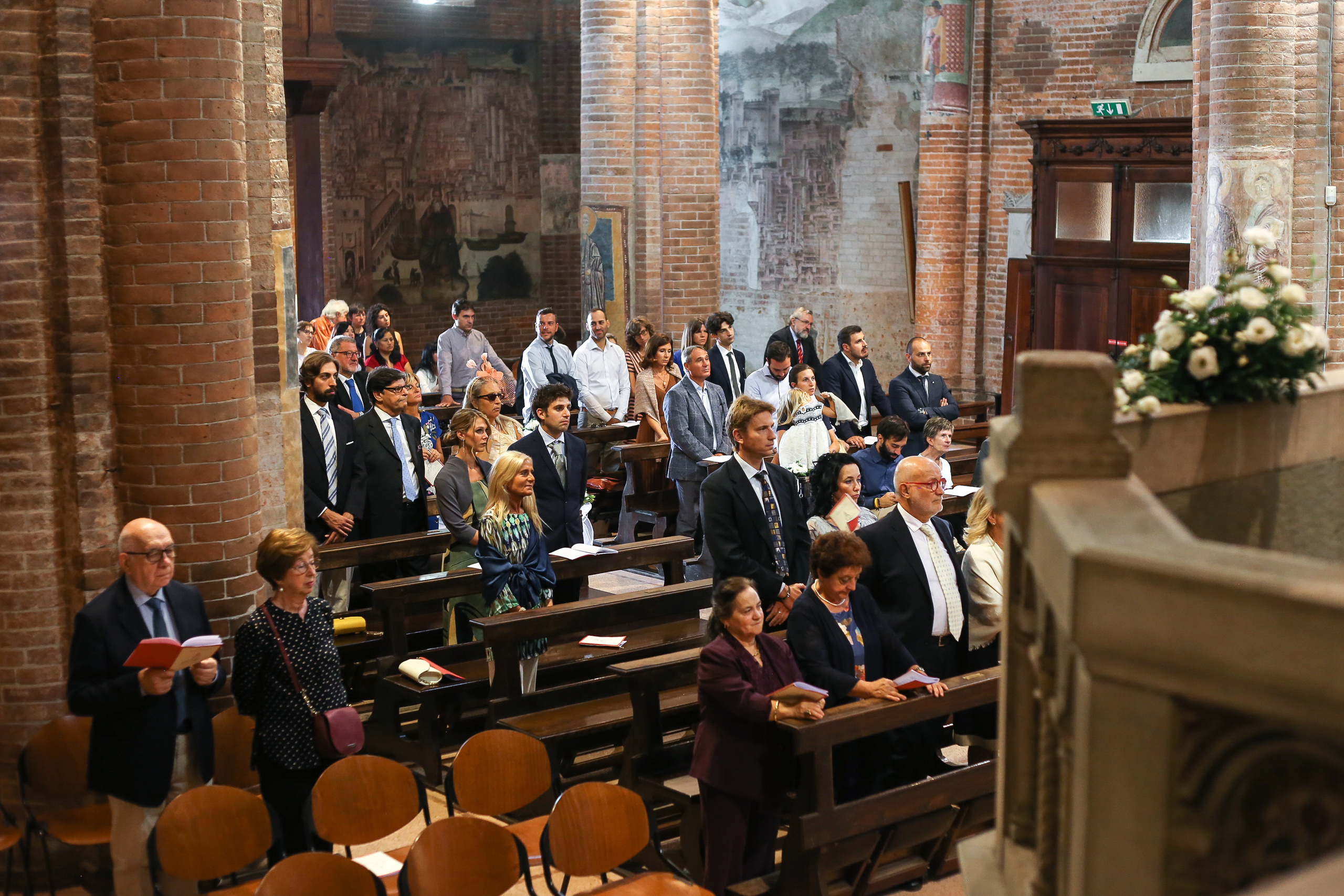 Franceska & Edward, католическое венчание в Италии. Свадебный и репортажный фотограф (Москва, Королев и другие)