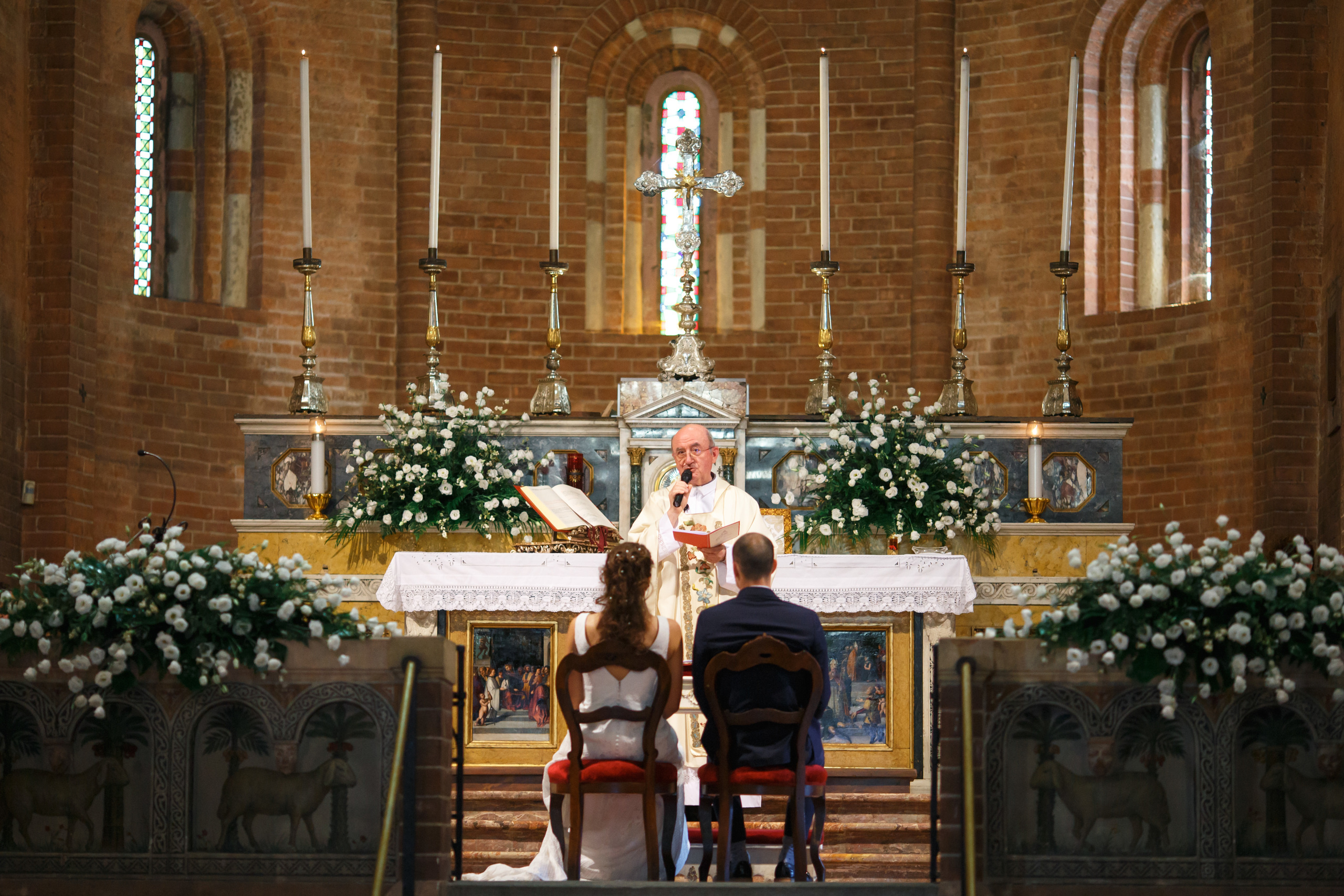 Franceska & Edward, католическое венчание в Италии. Свадебный и репортажный фотограф (Москва, Королев и другие)