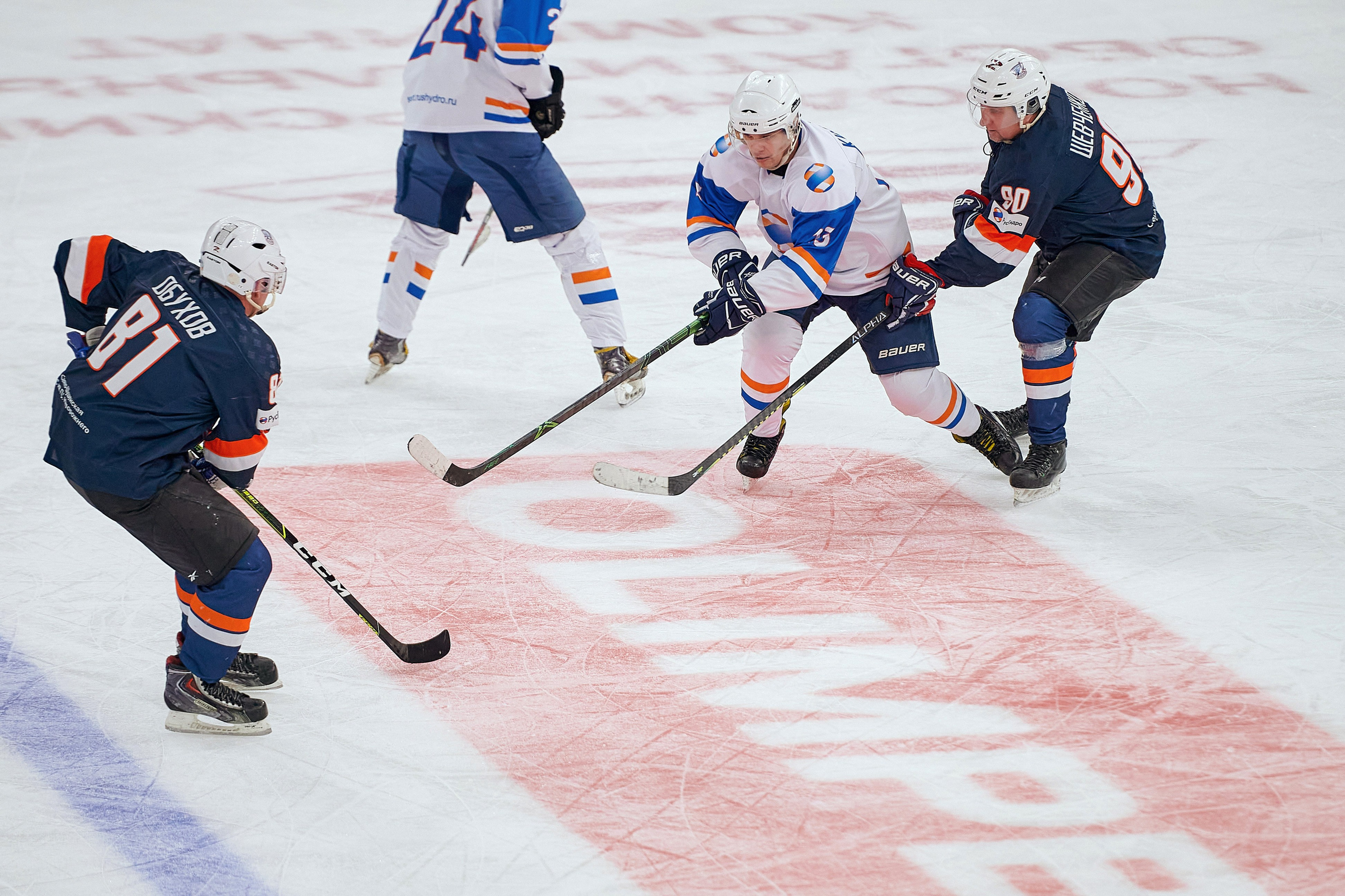 Портфолио репортажной фотосъёмки: Кристалл арена — Хоккей — РусГидро. Фотограф Яковлев Роман — Красноярск