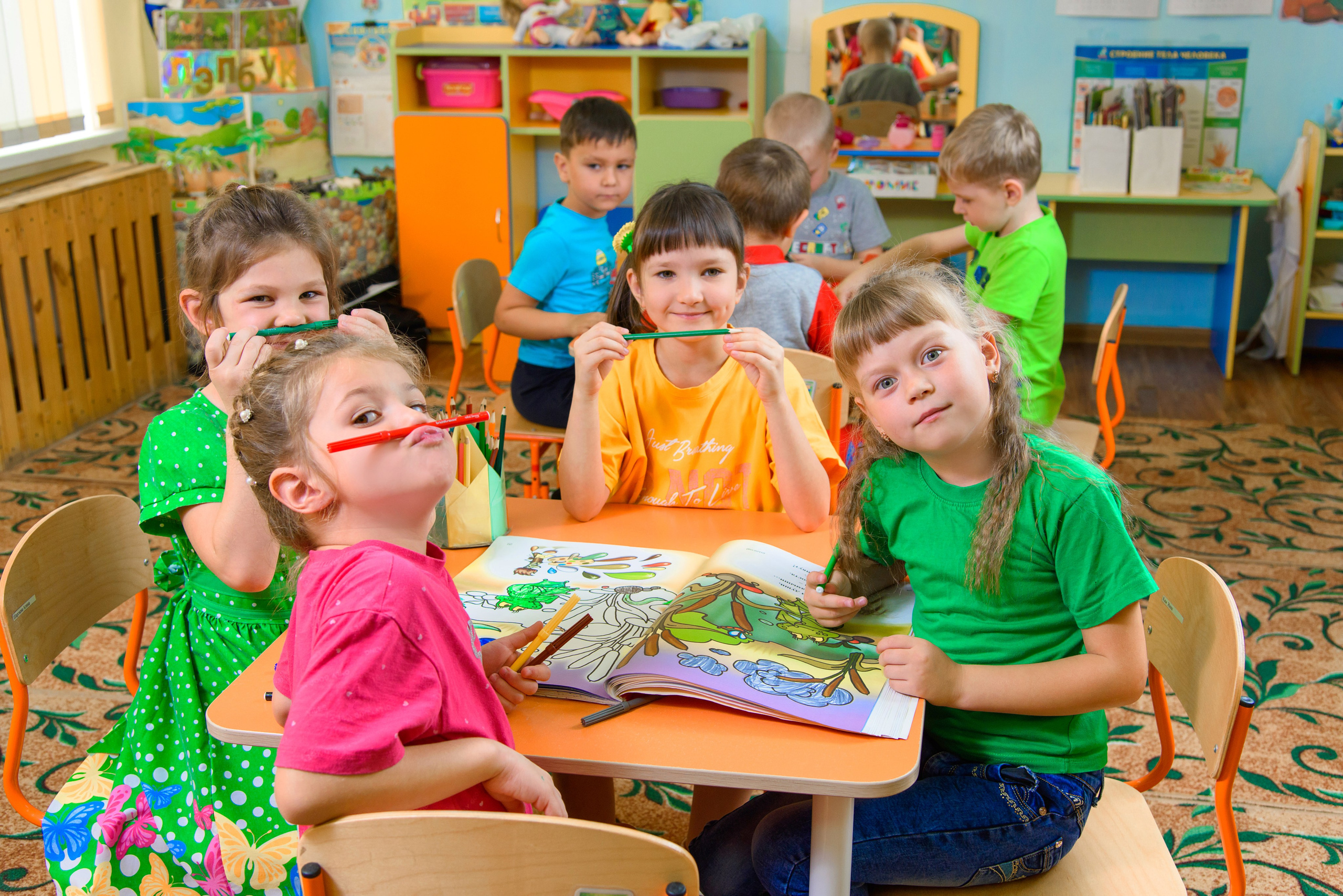 Фотосессия на выпускные альбомы для детского сада. Выпускные альбомы Искитим Бердск Новосибирск