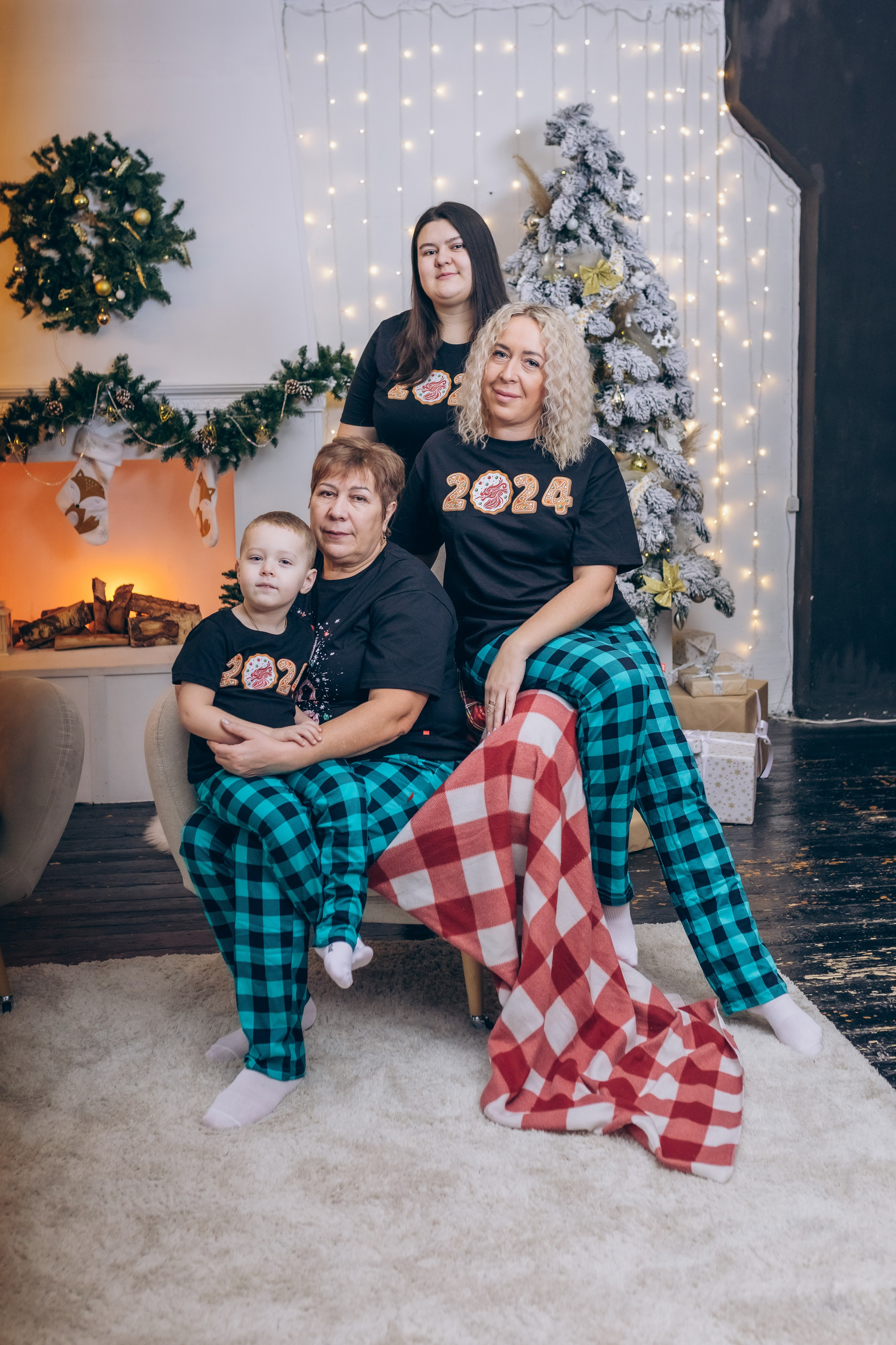 Новогодняя фотосессия для Риммы. Семейный и детский фотограф Новокузнецк Евгения Лебеденко