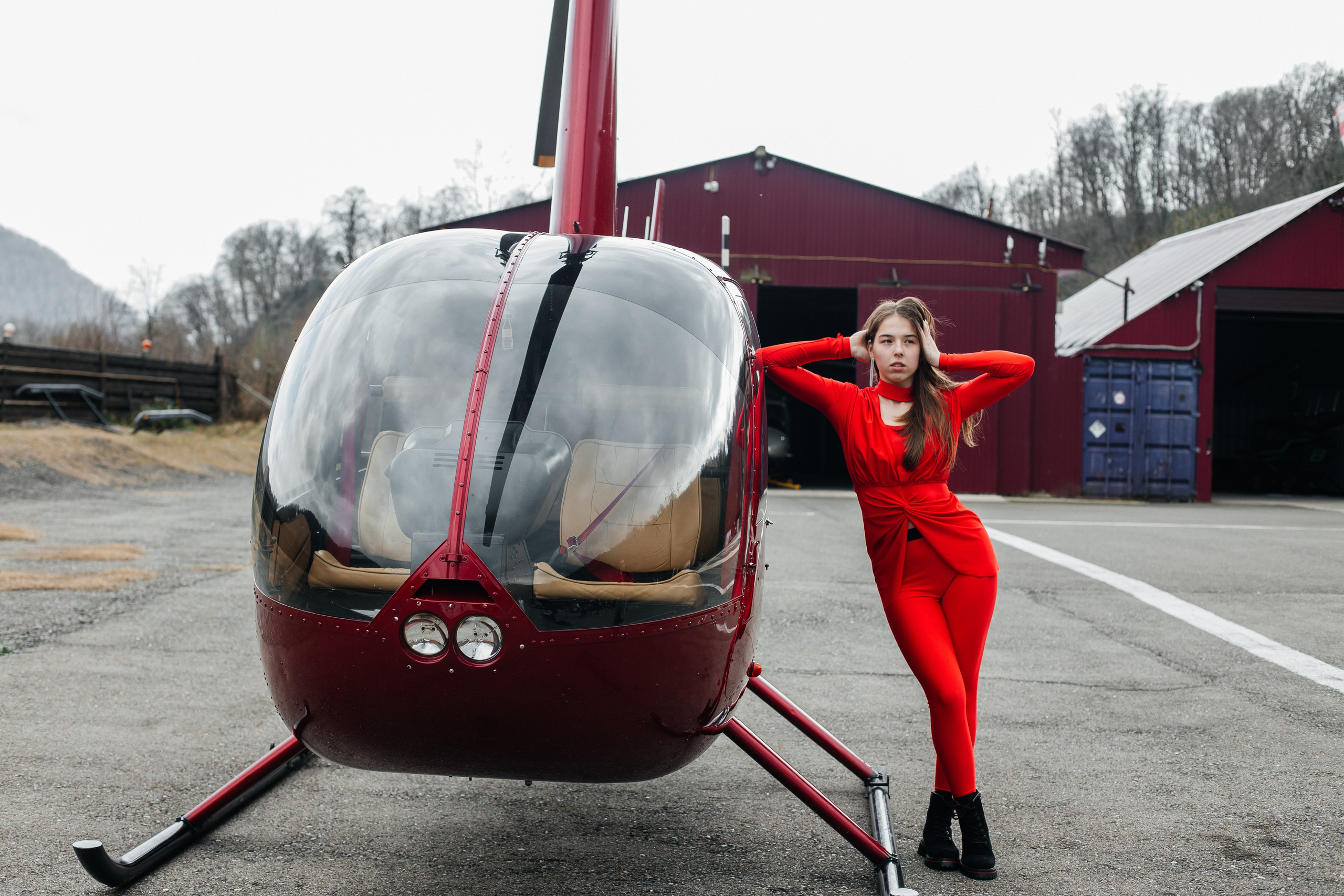 Aviation Style. Efimova Model Agency