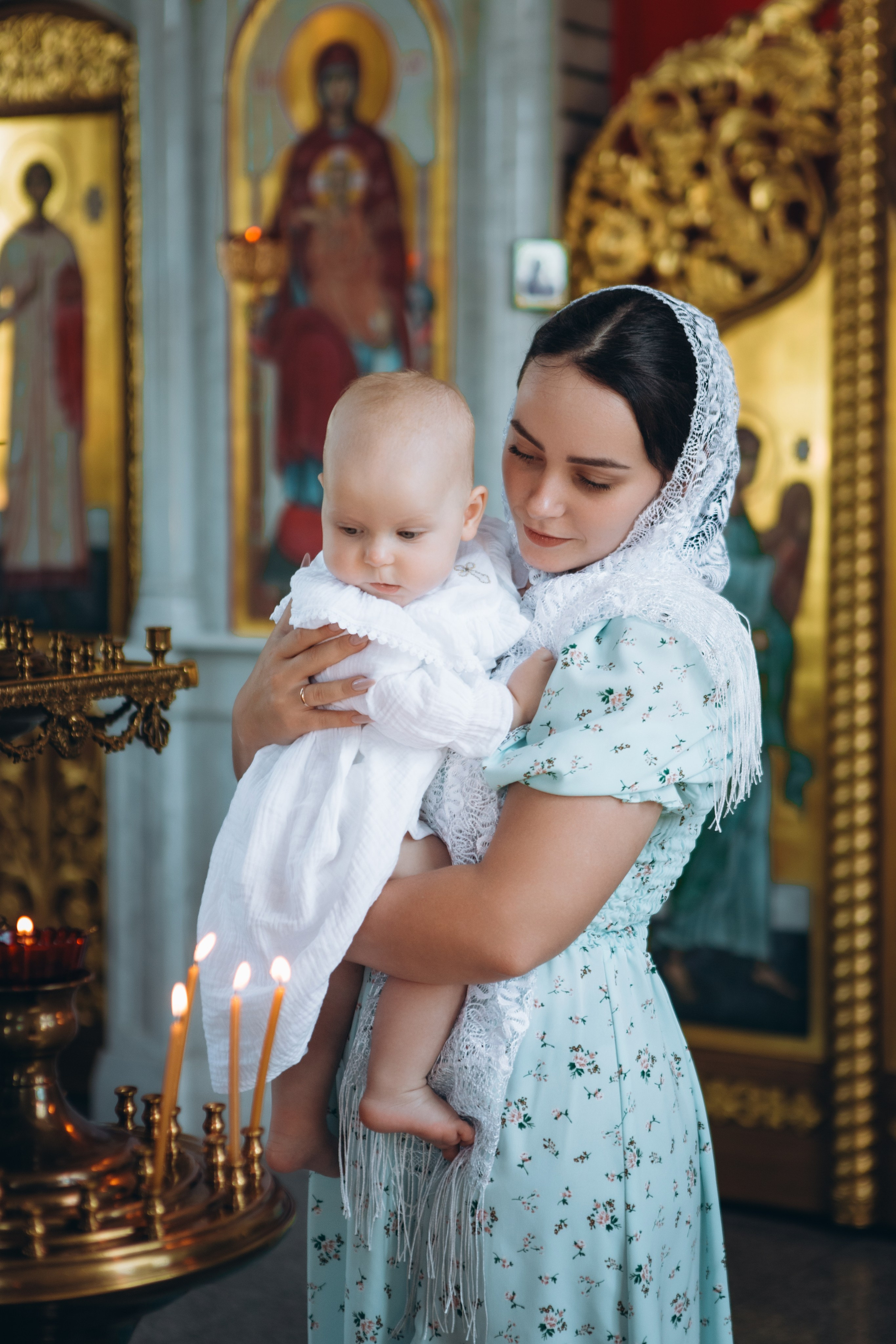 Таинство крещения Милании. Photographer EKATERINA RUSKIKH