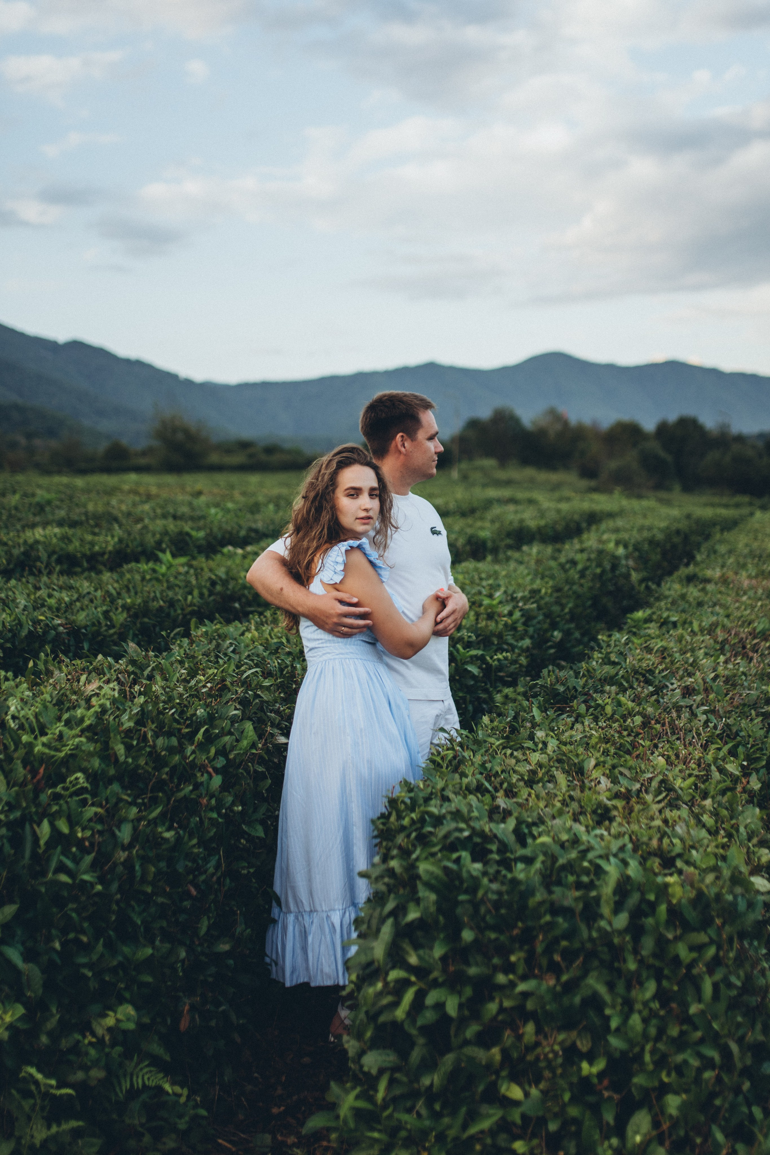 Семейная фотосессия на чайной плантации Сочи. Фотограф в Сочи — Маргарита Поганова