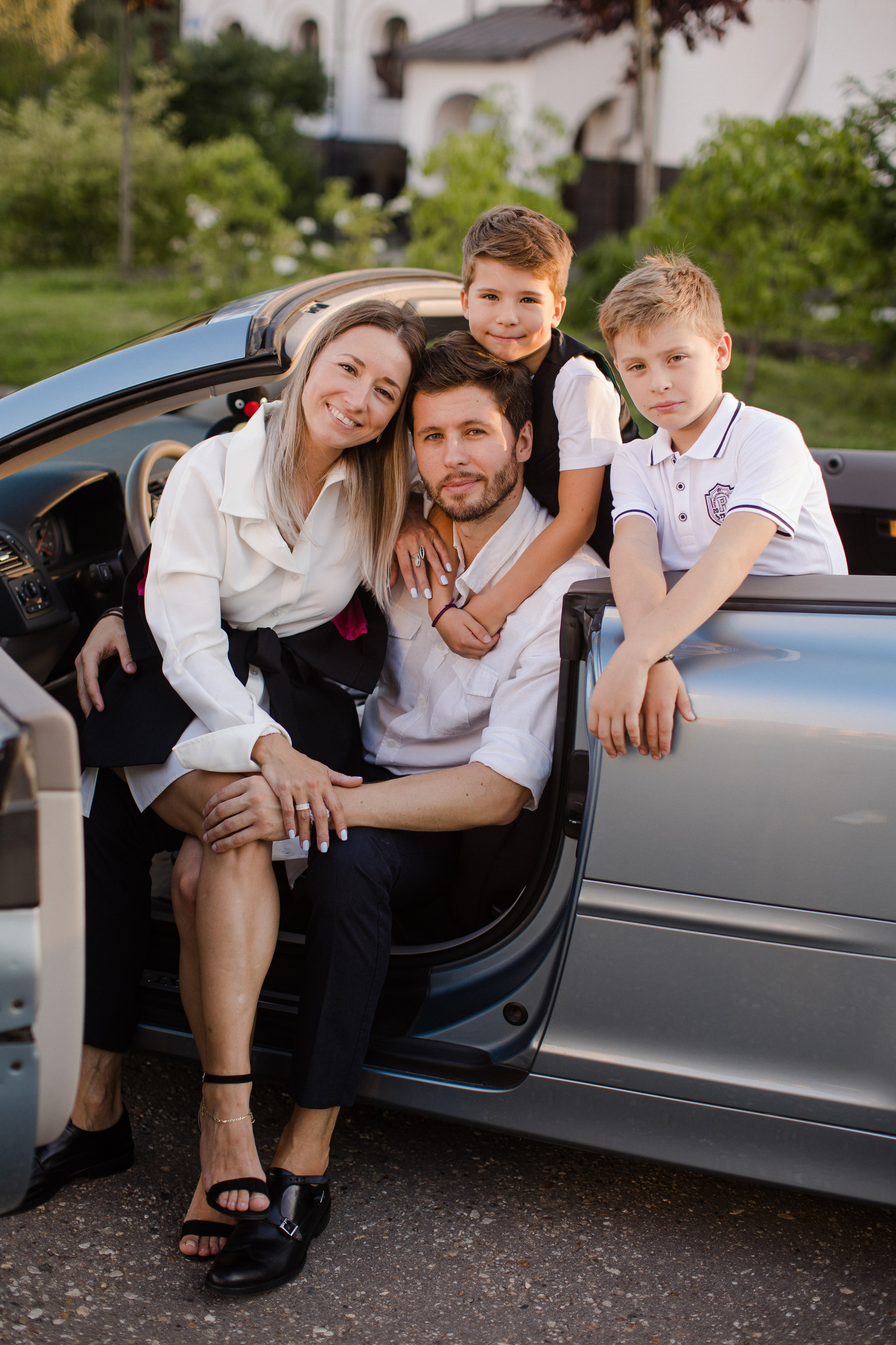 Сережа Юля и дети. Семейный и детский фотограф в Москве Кузьмина Мария