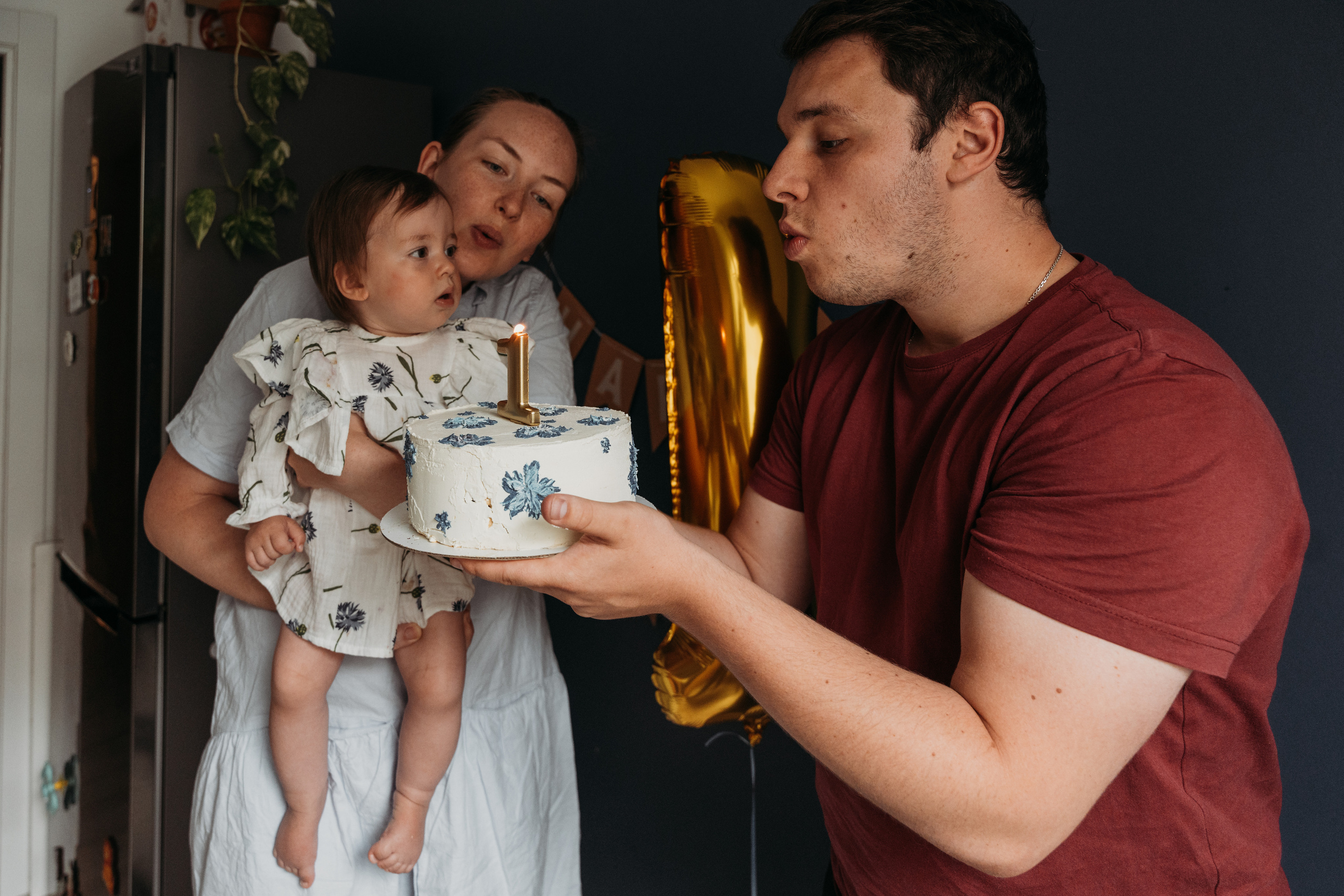 Первый день рождения. Семейный и детский фотограф в Москве