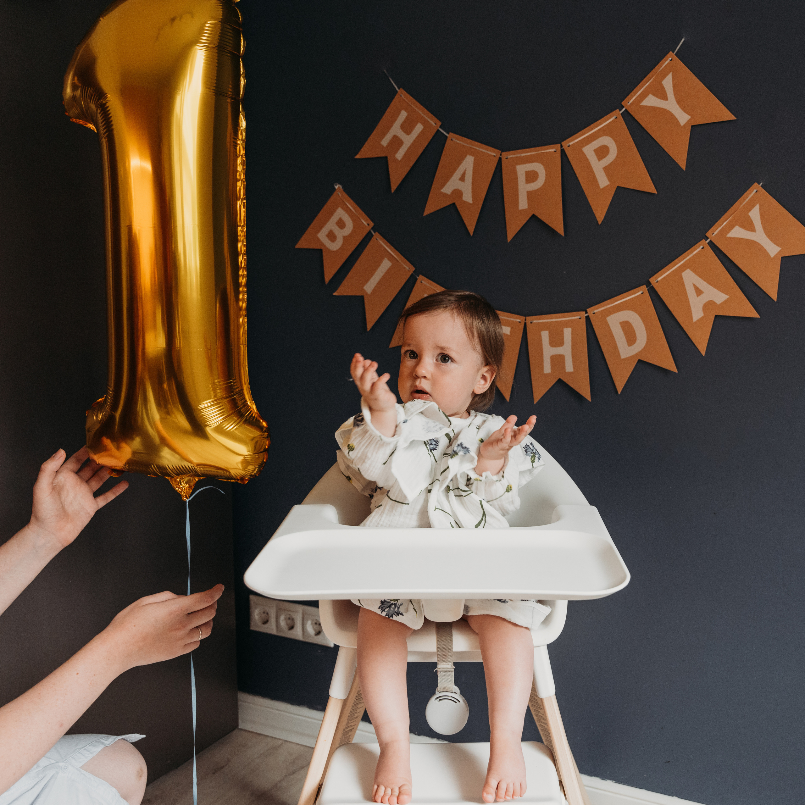 Первый день рождения. Семейный и детский фотограф в Москве