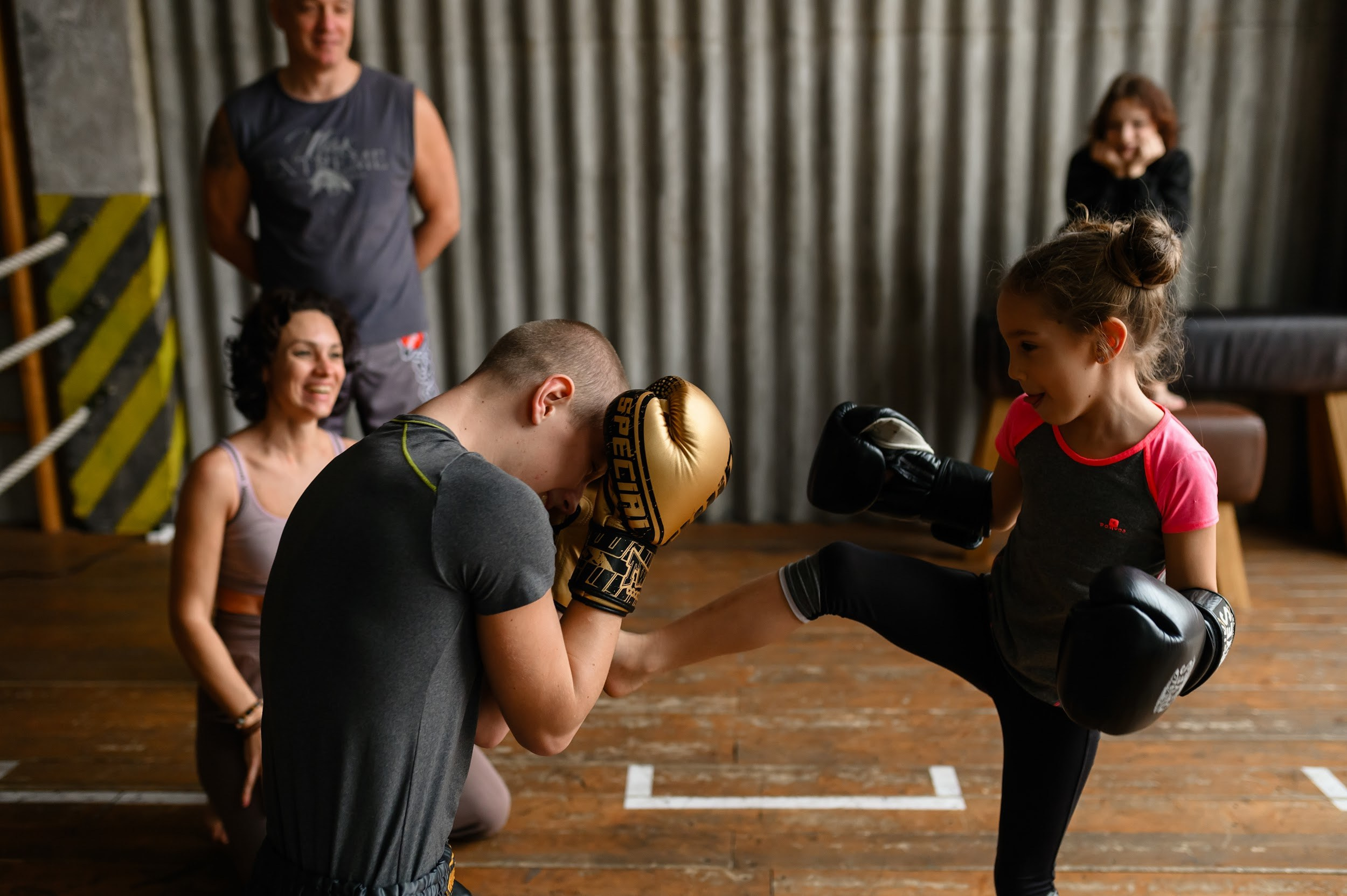 Спортивная семья. Фотограф Марина Росси