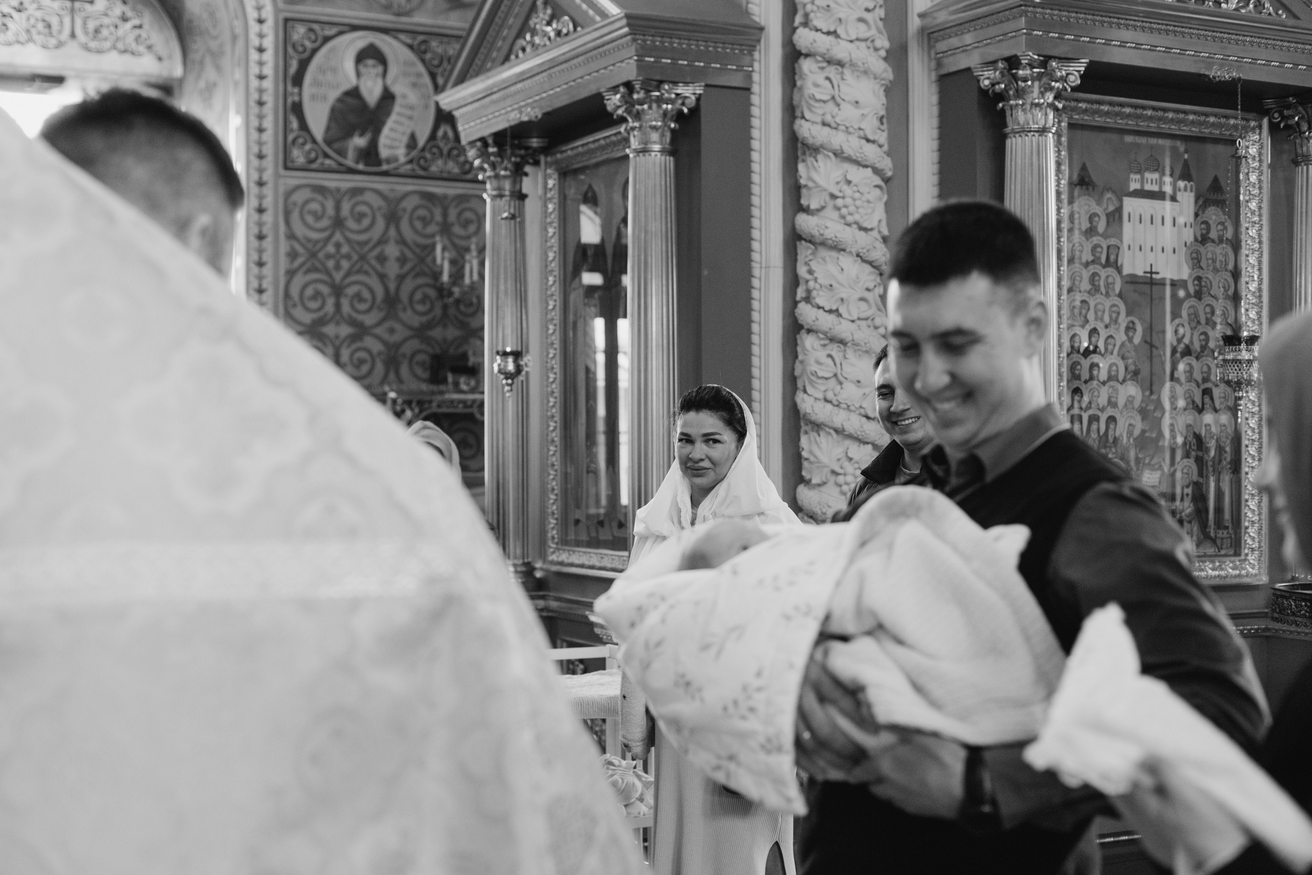 Крещение в Соборе в честь князя Георгия Всеволодовича. Свадебный и семейный фотограф в Нижнем Новгороде Екатерина Наймарк