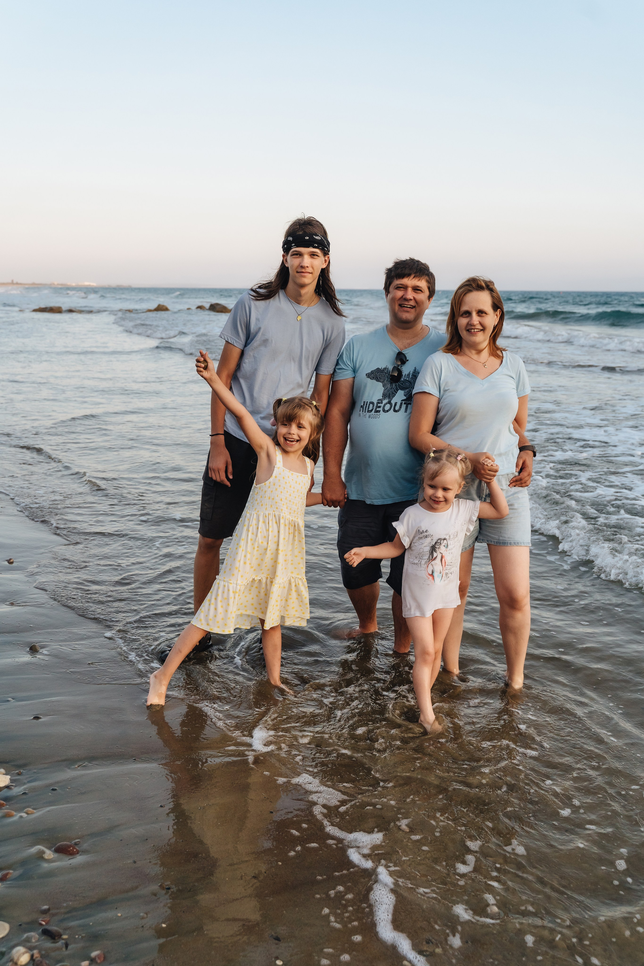 Владимир и Екатерина. Закат на пляже. Свадебный и семейный фотограф Ирина Чернова