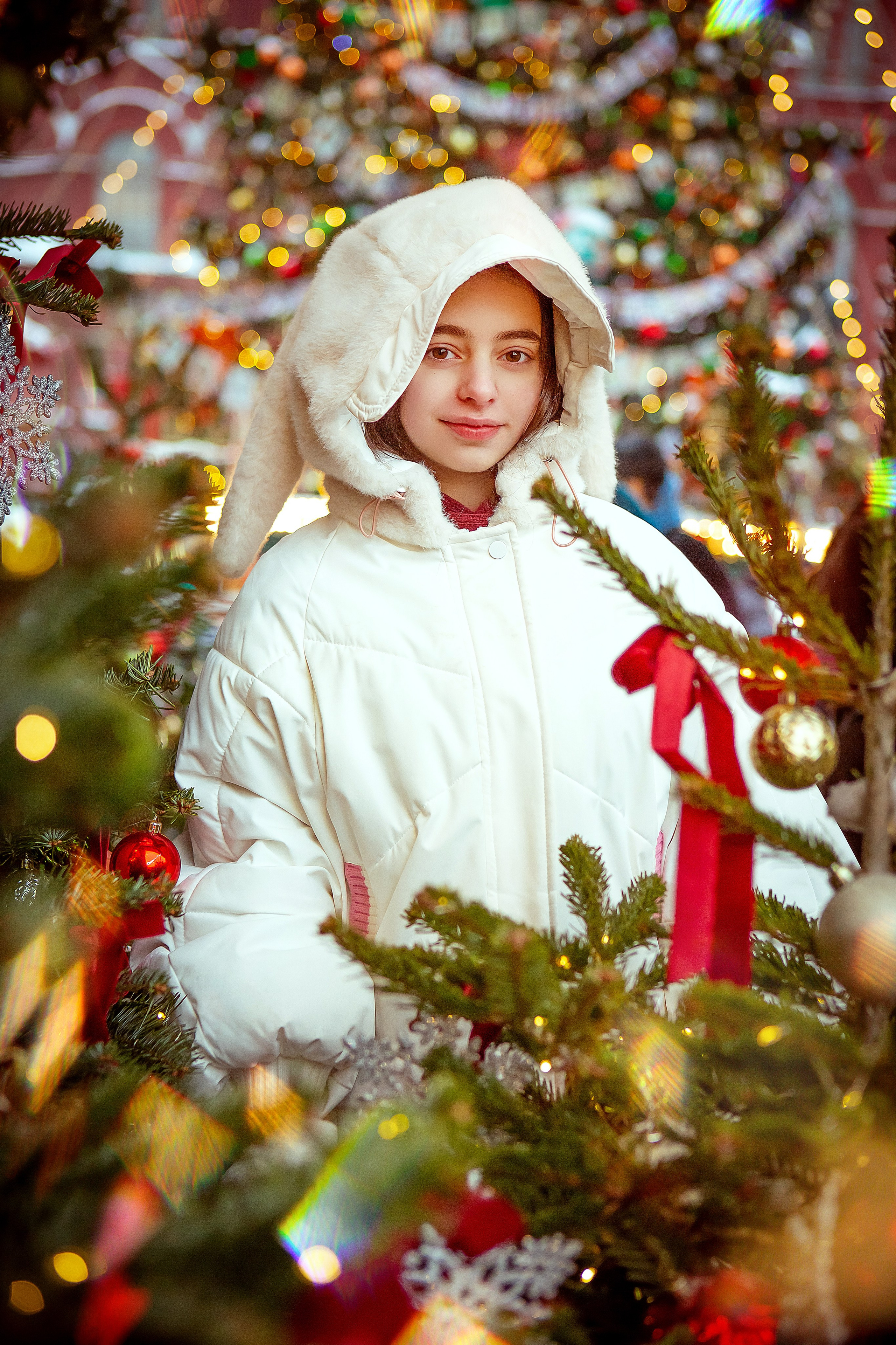 Новогодняя Москва. Мария. Фотограф Мария Кольцова